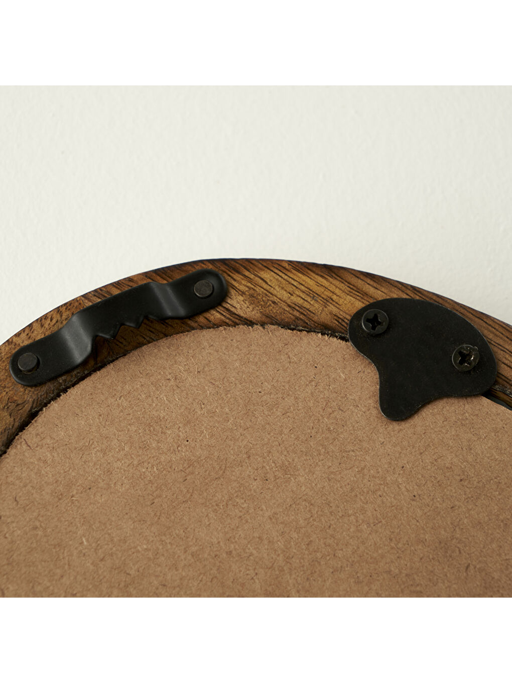 Bej Else Ahşap Ayna Naturel (21x2,5x30 cm)-3