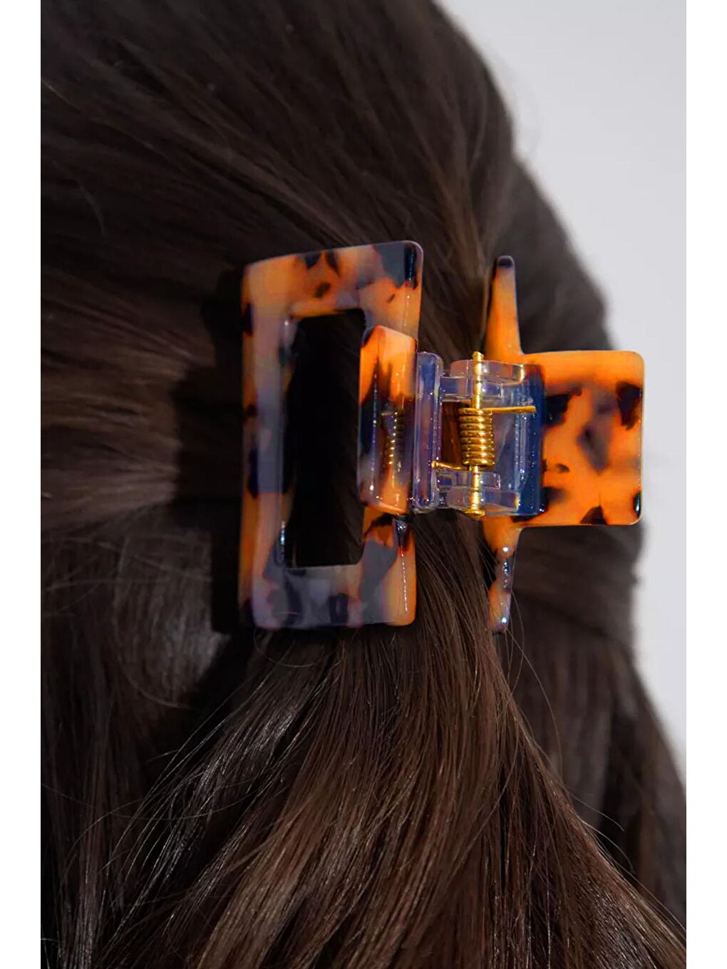 Kahverengi Kaplumbağa Desenli Mandal Toka-4