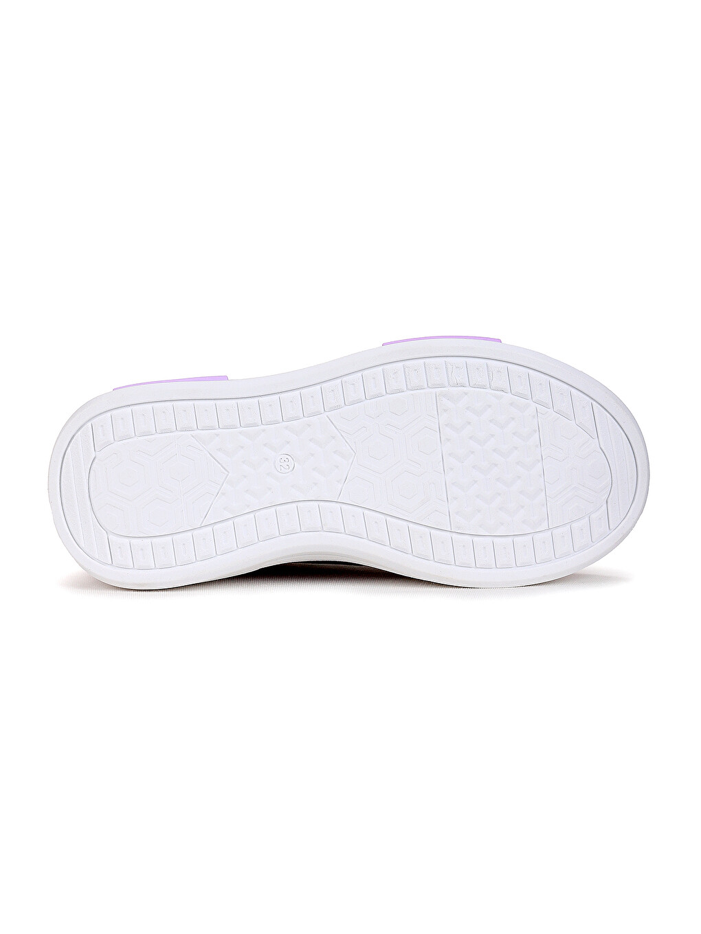 Lila Strap Simli Cırtlı Günlük Kız Çocuk Spor Ayakkabı-4