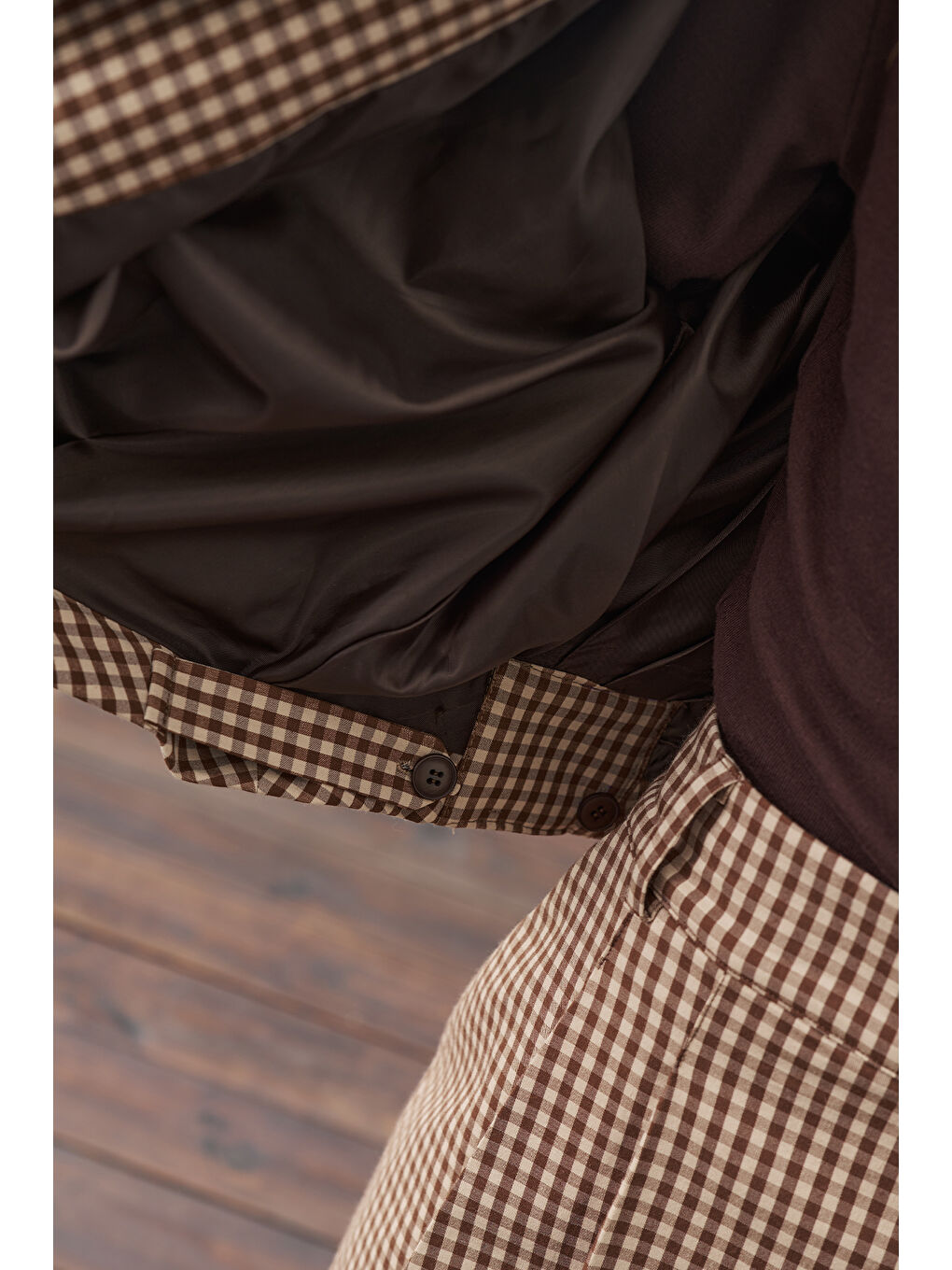 Karışık Ekoseli Bomber Ceket Ekose-5