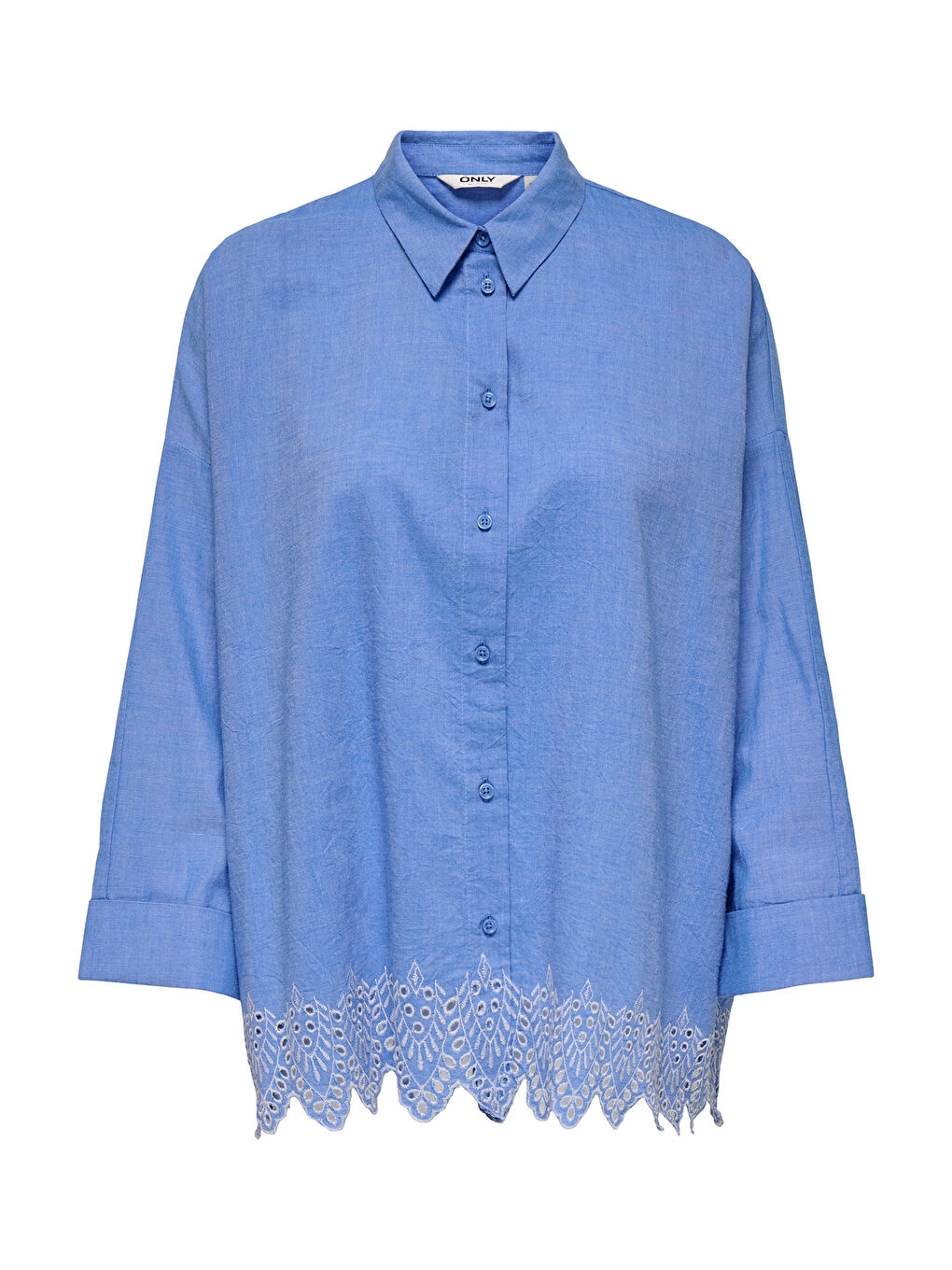 Mavi Onlgraces % 100 Pamuklu Relaxed Fit Uzun Kollu Kadın Gömlek 15343165-5
