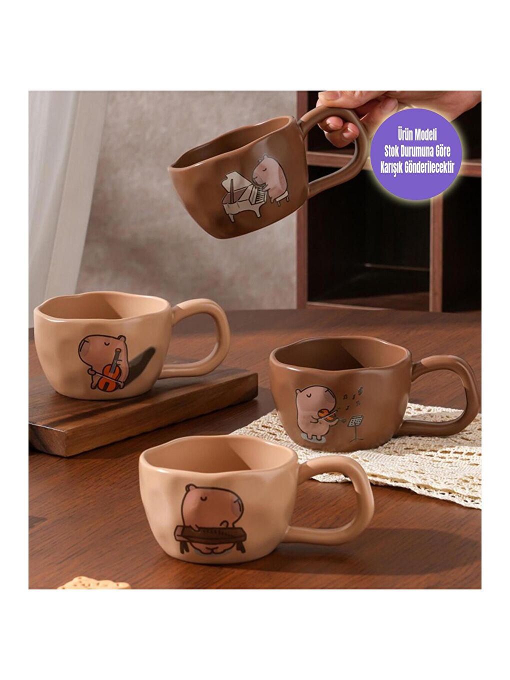 Karışık Moments Temalı Seramik Kupa