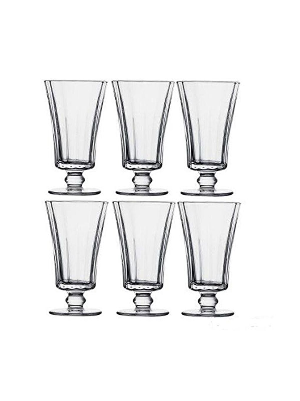 Renksiz 440186 Diamond 6'lı Kahve Yanı Su Bardağı - 130 ml