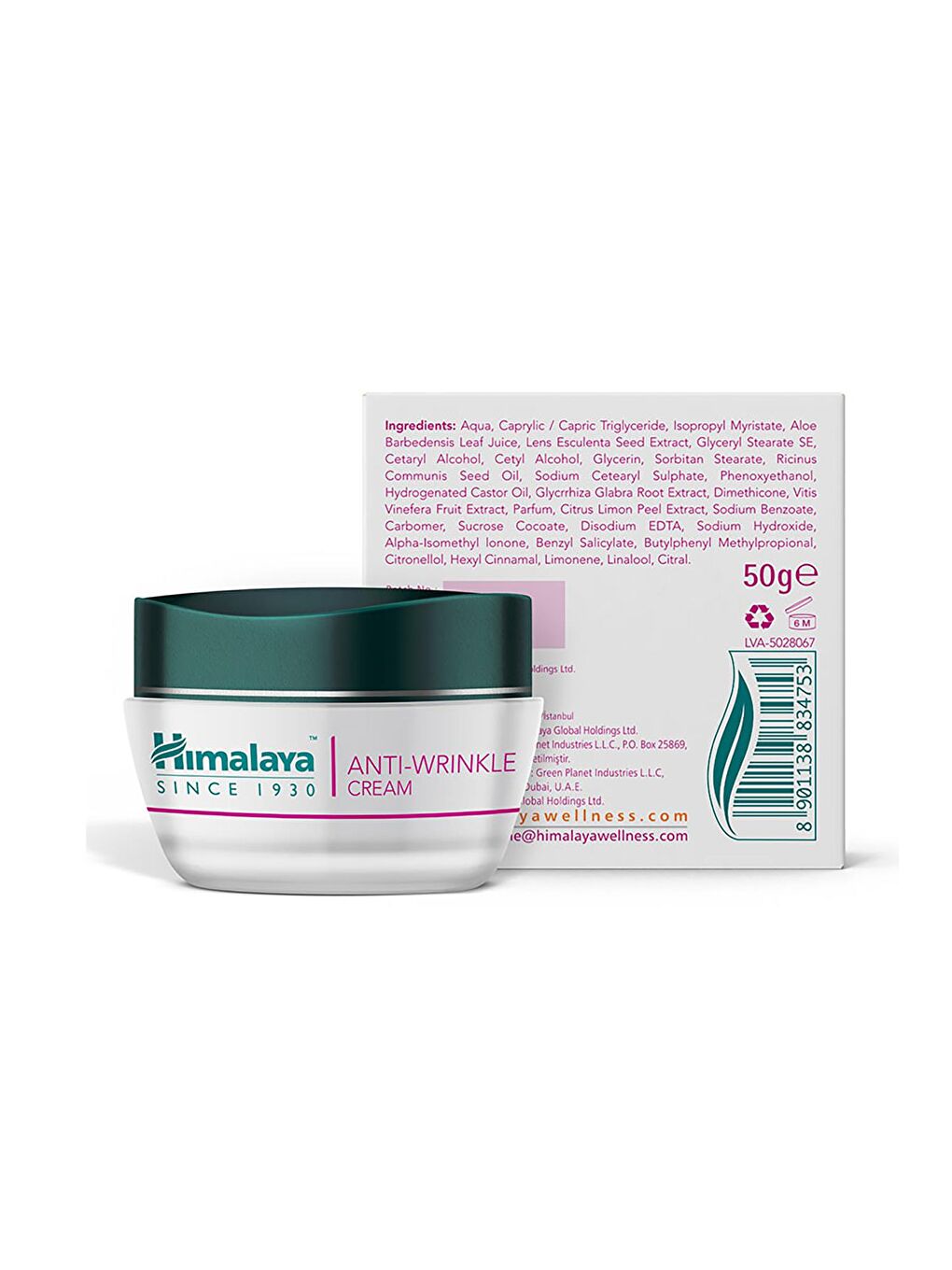 Himalaya Since 1930 Kırışıklık Karşıtı Yüz Kremi Aha E Vitamini Besleyici Hipoalerjenik Normal Ve Kuru Ciltler 50 ml - 1