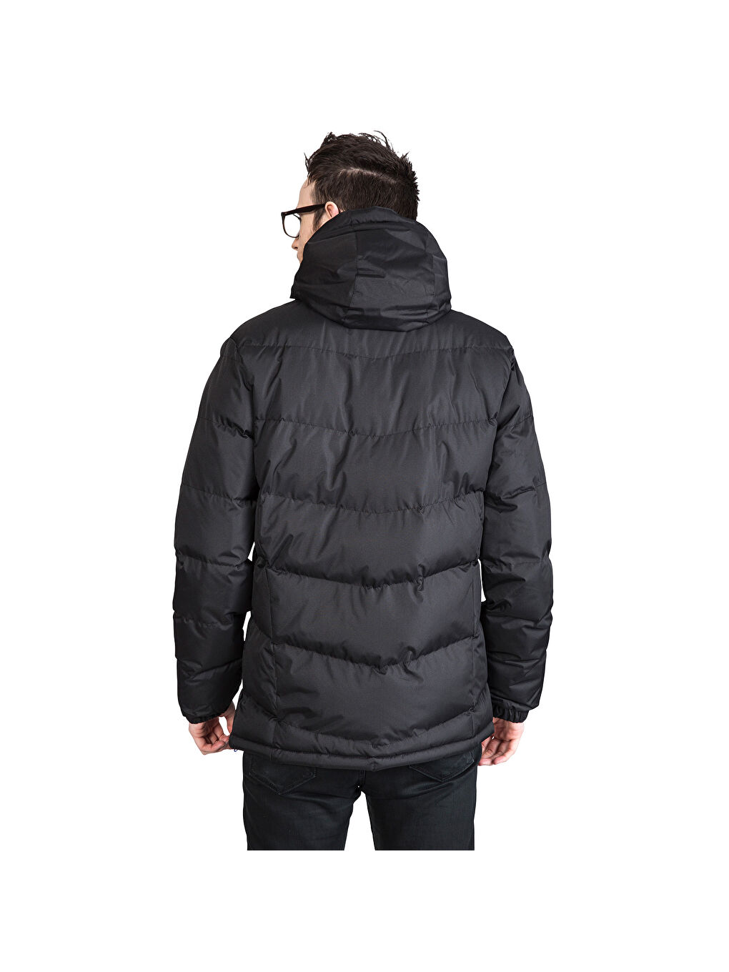 Blustery - Padded Erkek Siyah Outdoor Şişme Mont-3