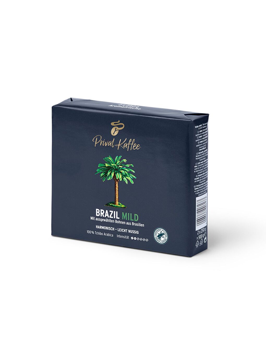 Privat Kaffee Brazil Mild Filtre Kahve 2x250 g-1