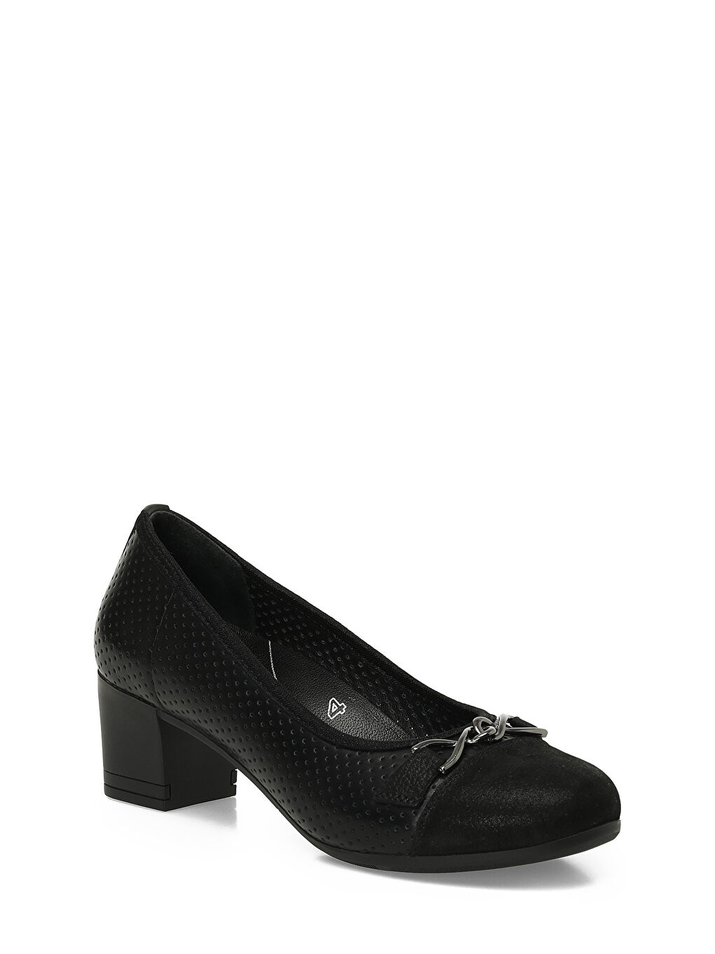 105479.Z5FX Siyah Kadın Topuklu Ayakkabı-1