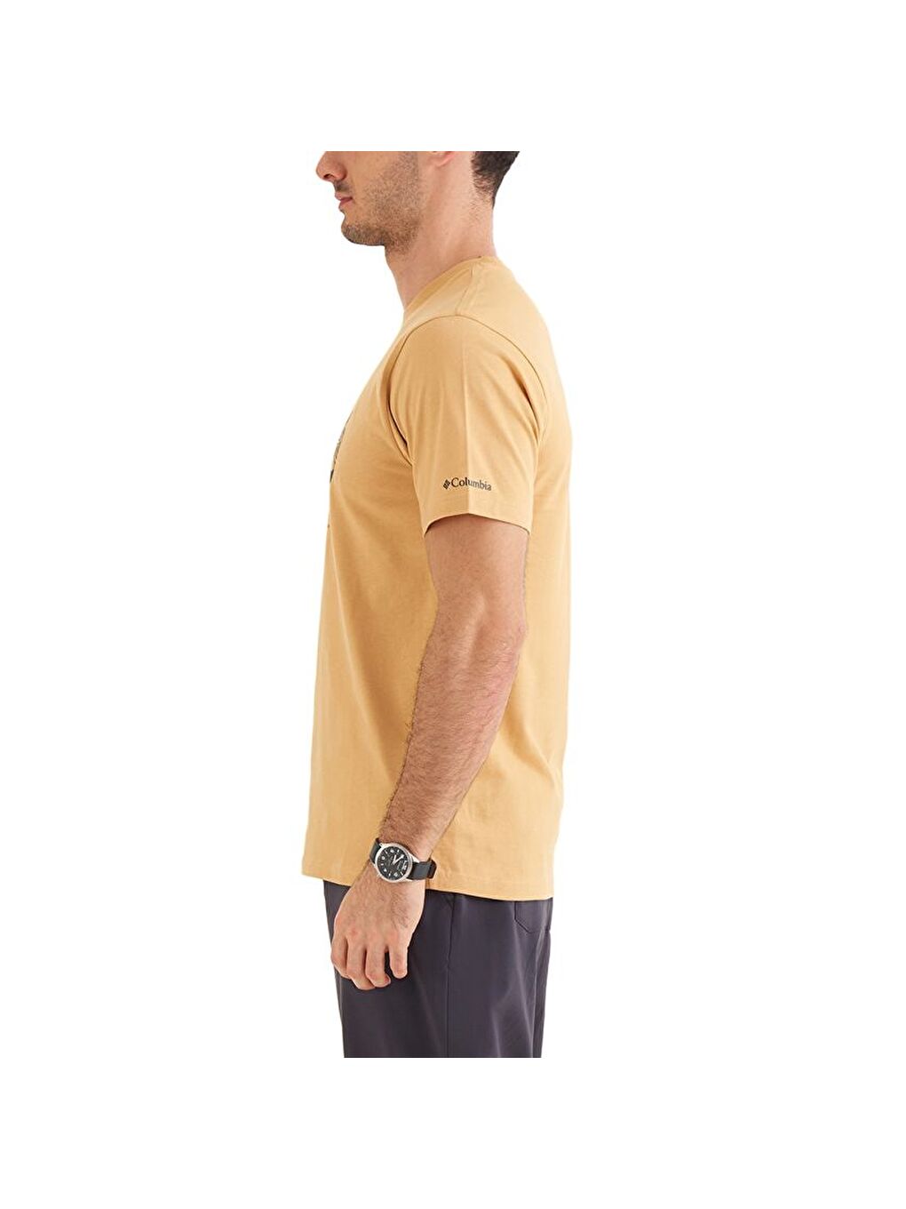 Sarı CSC Range Roamer Erkek Kısa Kollu T-shirt CS0360-2