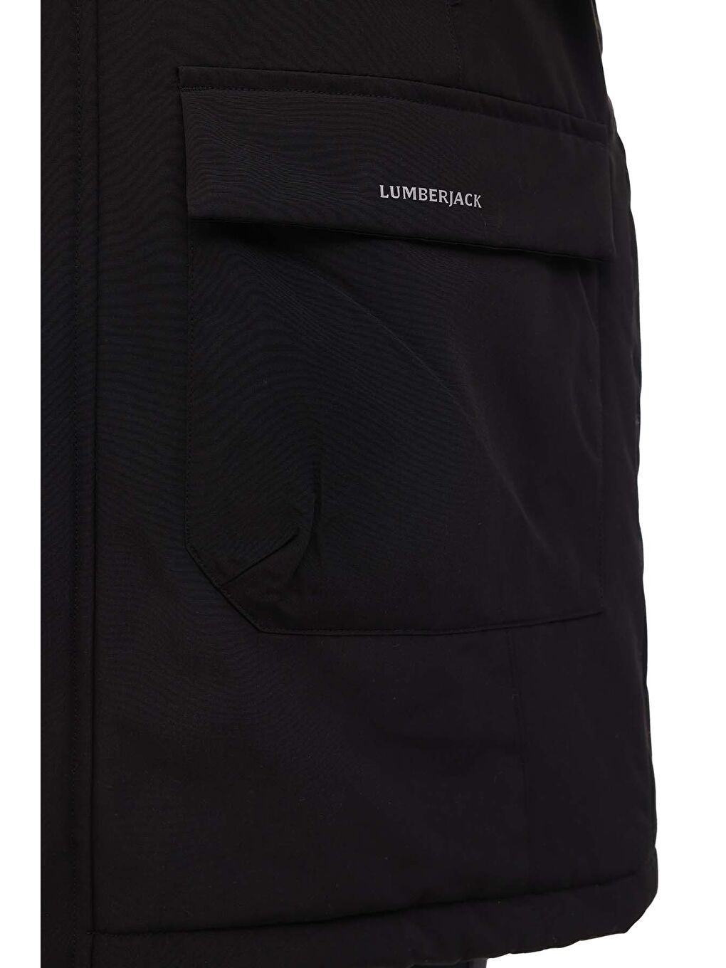 WL 3NORT 5PR Siyah Kadın Uzun Kaban-3