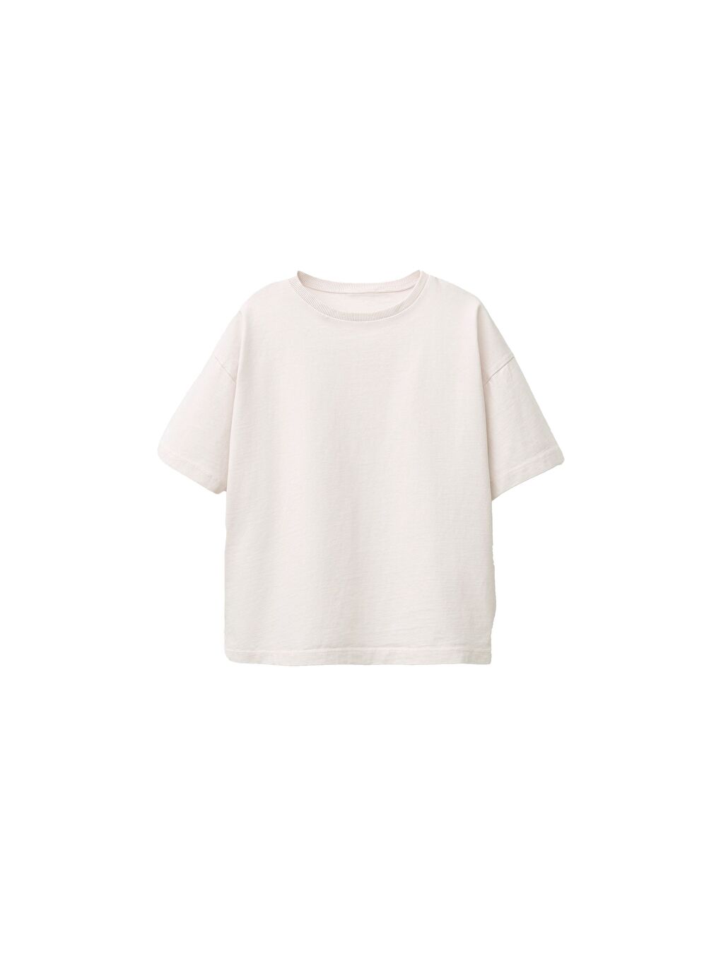 Basic 2'Li Unisex Bisiklet Yaka T-Shirt ( Siyah- Beyaz )-1