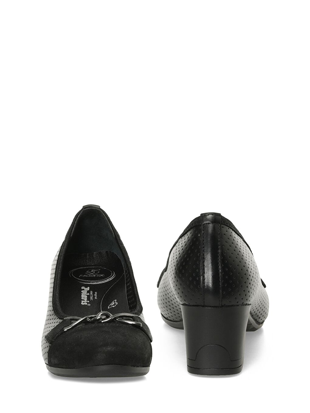 105479.Z5FX Siyah Kadın Topuklu Ayakkabı-4