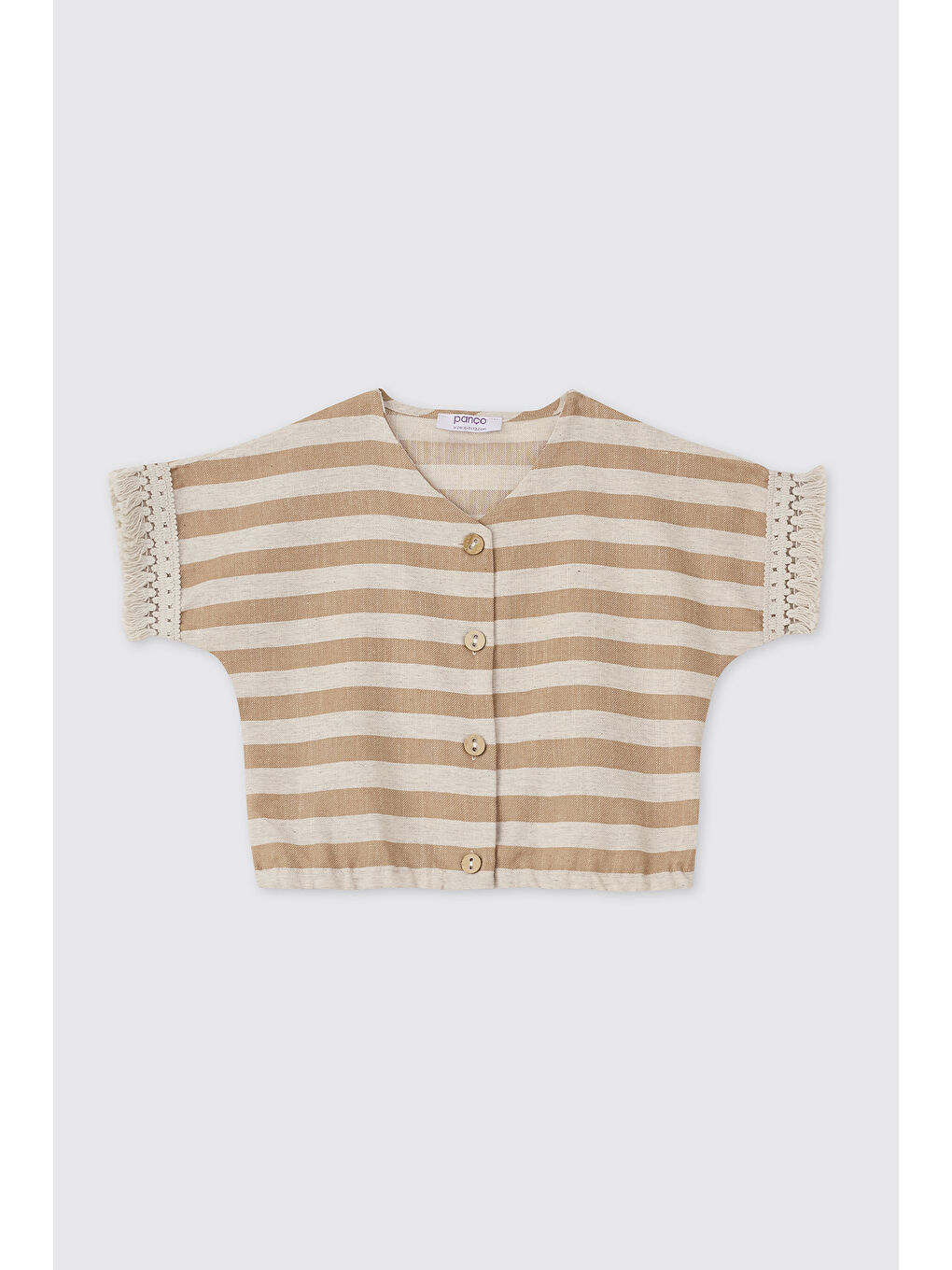 Kız Çocuk Bej Gömlek