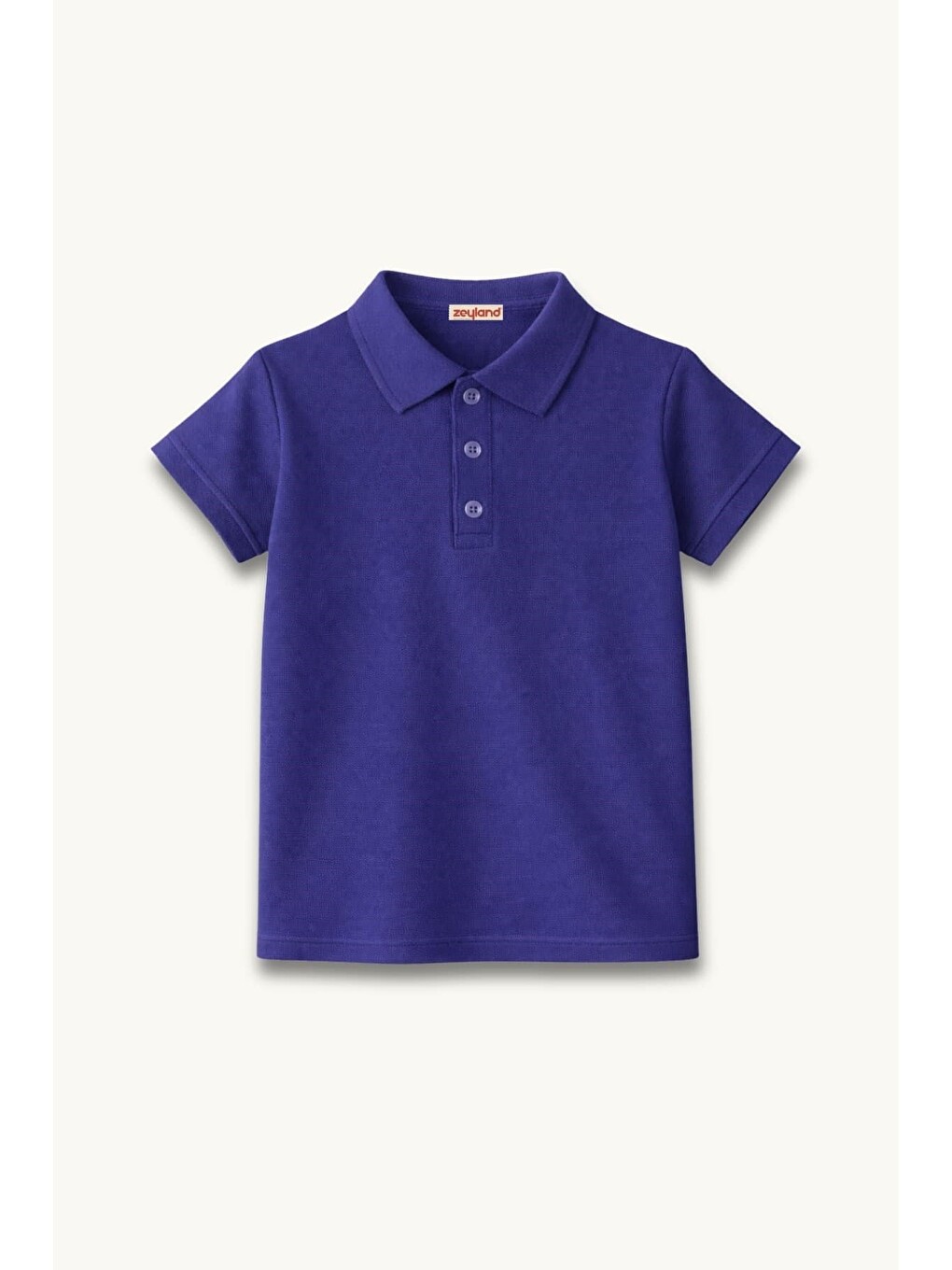 Erkek  Çocuk Kısa Kollu Polo Yaka Tshirt  - Lacivert-1