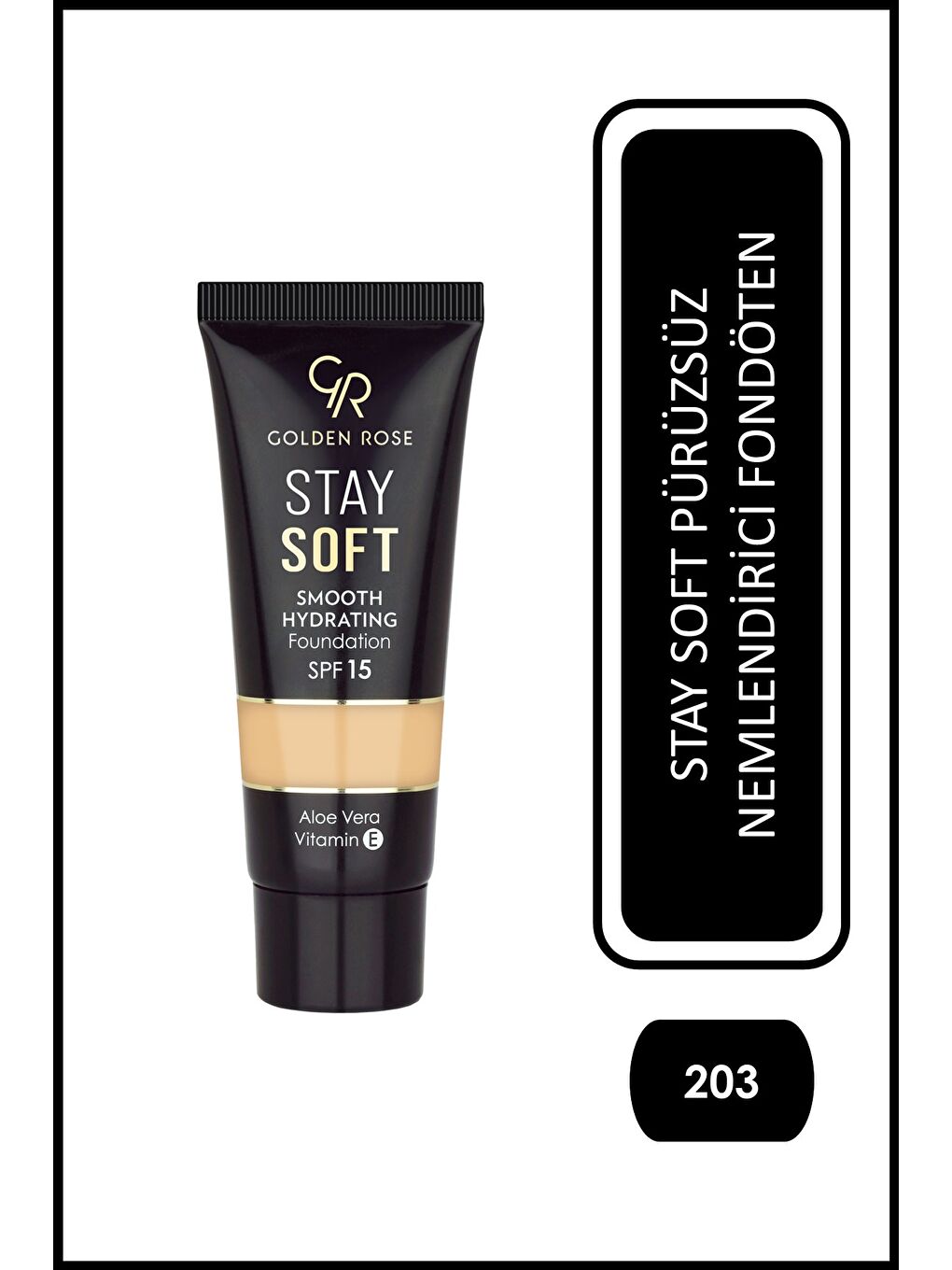 Stay Soft Smooth Hydrating Foundation - 203 - Nemlendirici Fondöten
