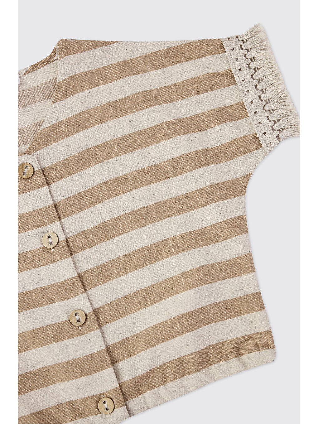 Kız Çocuk Bej Gömlek-2