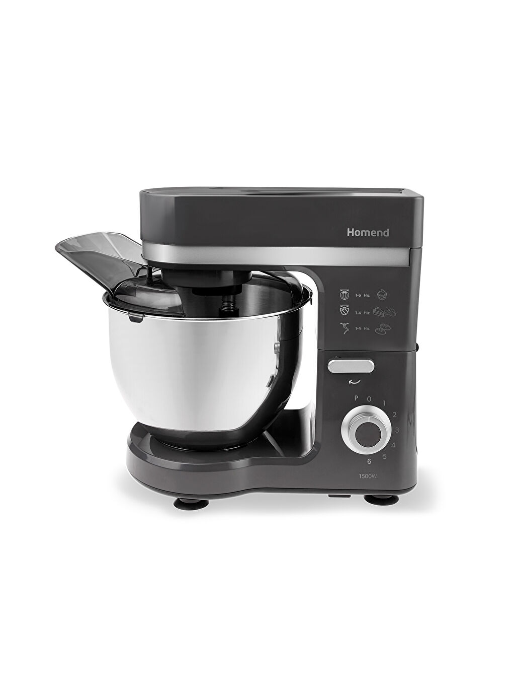 Profashion 3064H Hamur Yoğurma Makinesi Antrasit 1500W 5L