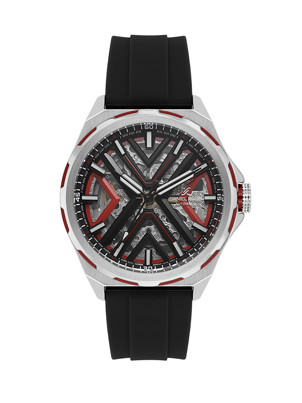 Siyah DK.1.14017-4 Erkek Kol Saati