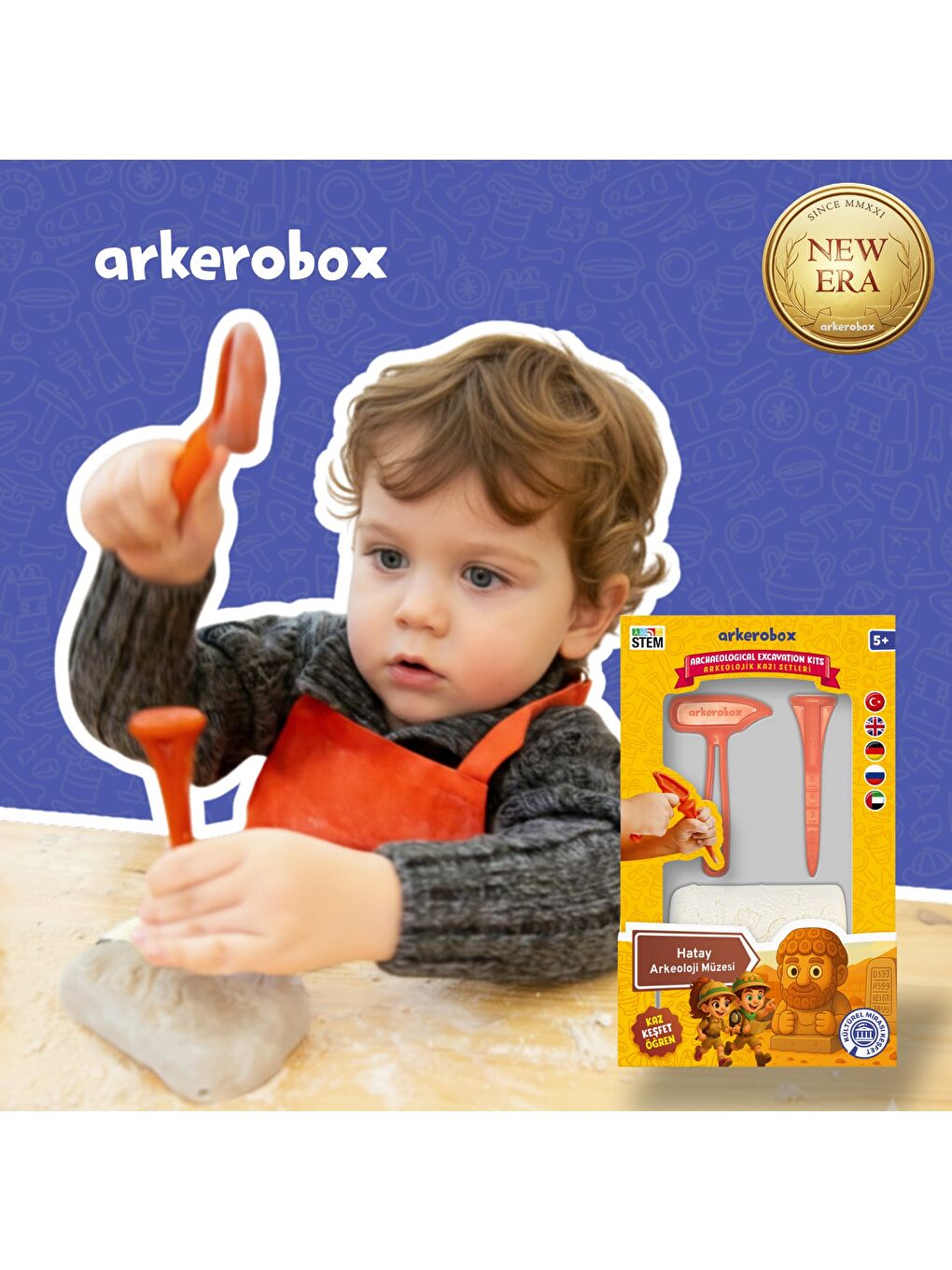Hatay Arkeoloji Müzesi New Era Eğitici Kazı Seti-1