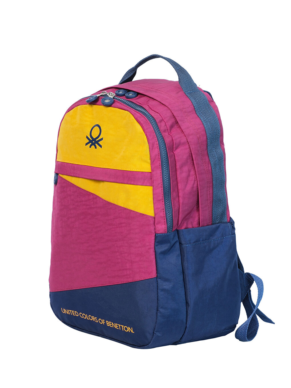 Lacivert Color Blocking Unisex Çocuk Sırt Çantası-1