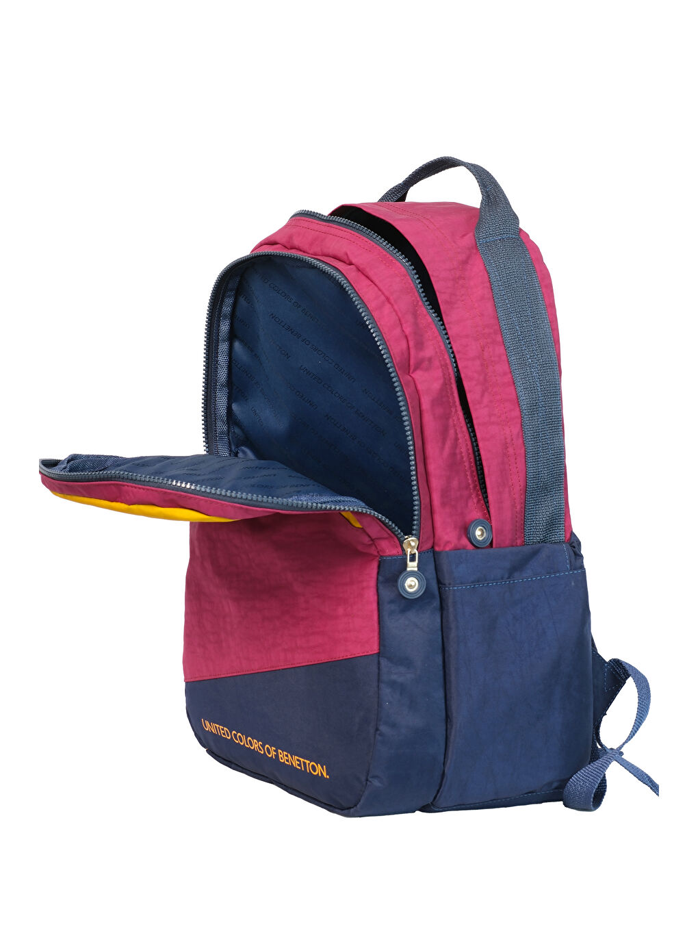 Lacivert Color Blocking Unisex Çocuk Sırt Çantası-4