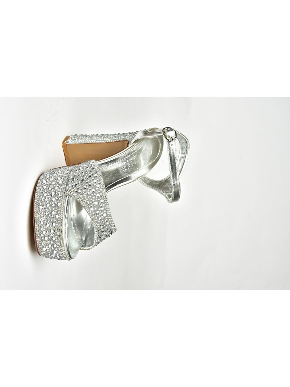 Gri Gümüş Kadın Topuklu Ayakkabı U8201155-6