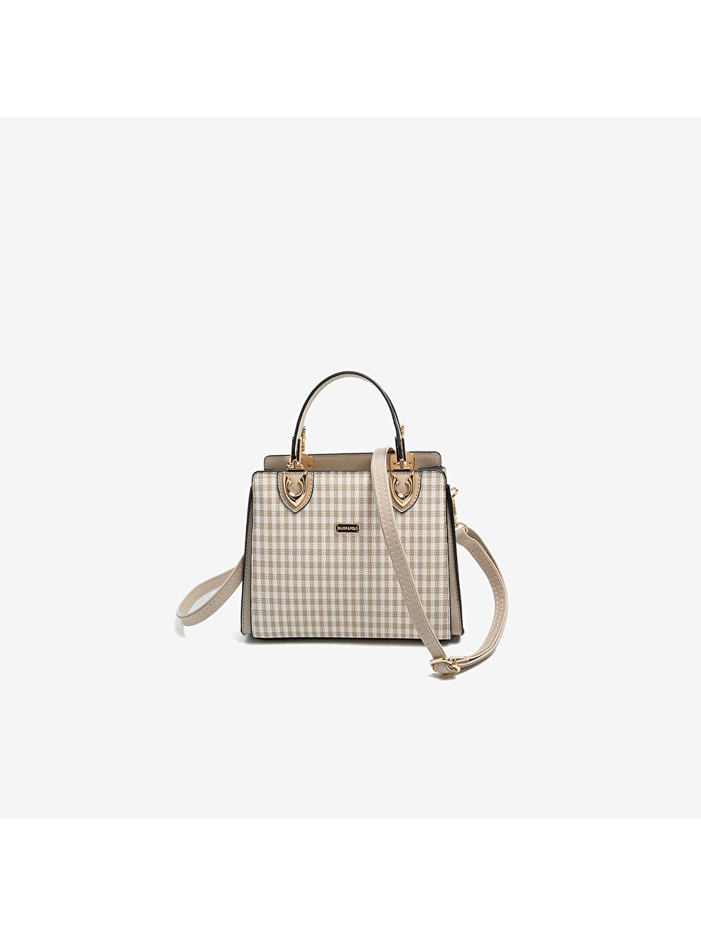 Kadın SP1133-M191 SILVER POLO El Çantası Kum Beji-Kum Beji-4