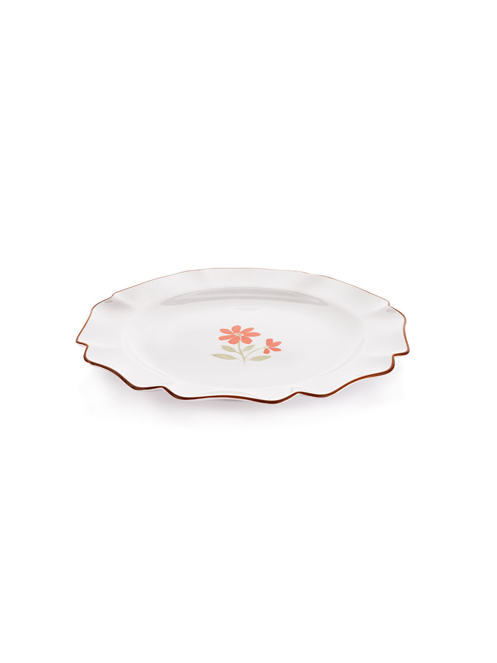 Beyaz Fiora Kahvaltı Takımı 32 Parça-Çiçekli-4