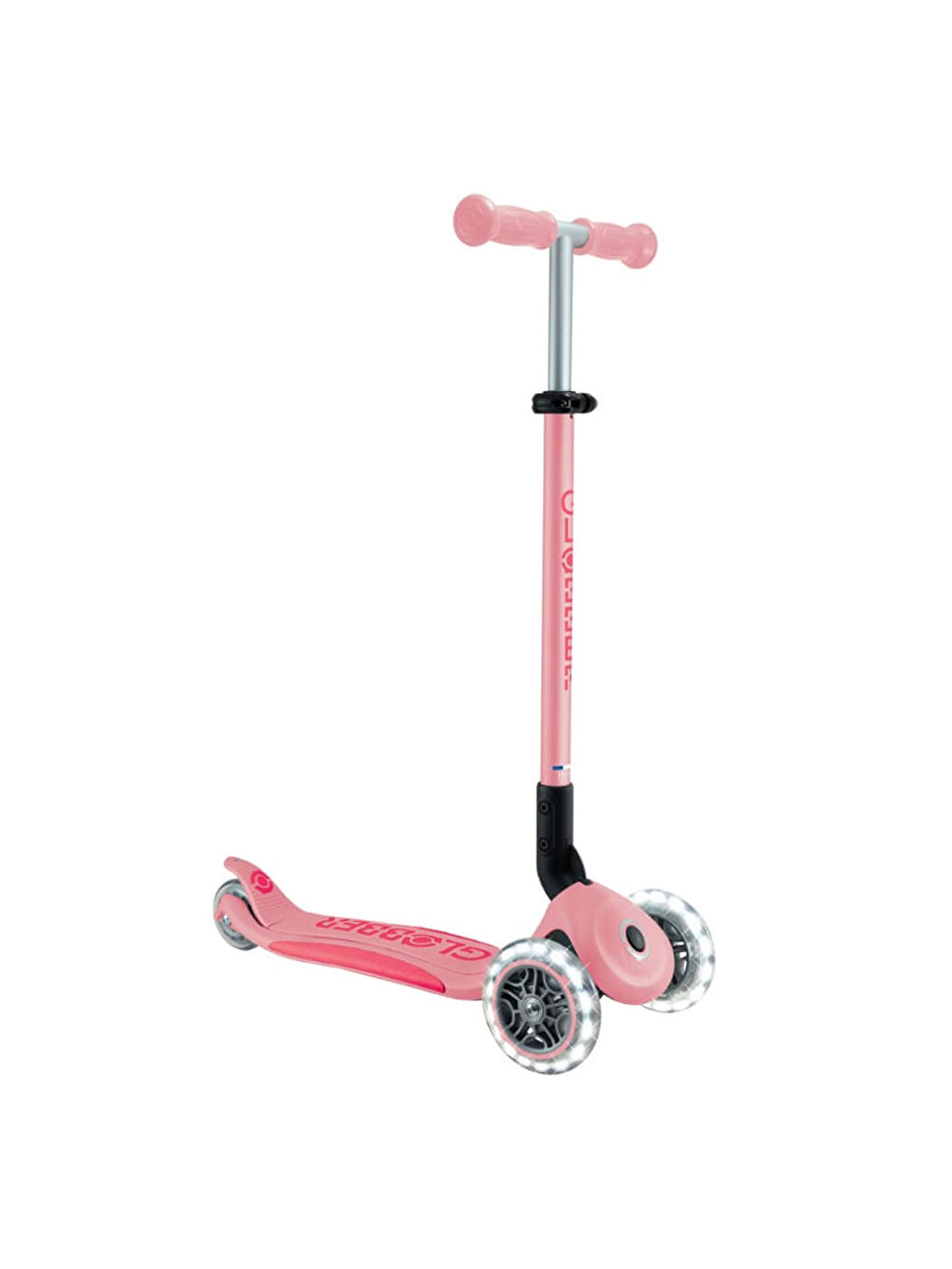 Elite Deluxe Işıklı Scooter Pastel Pembe 439-710
