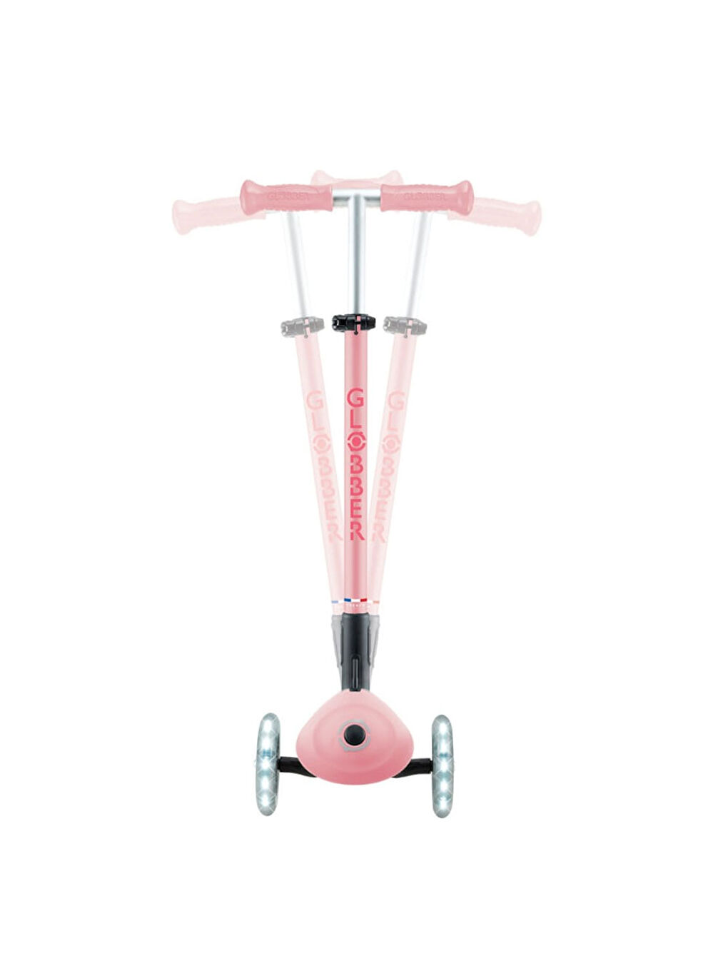 Elite Deluxe Işıklı Scooter Pastel Pembe 439-710-3
