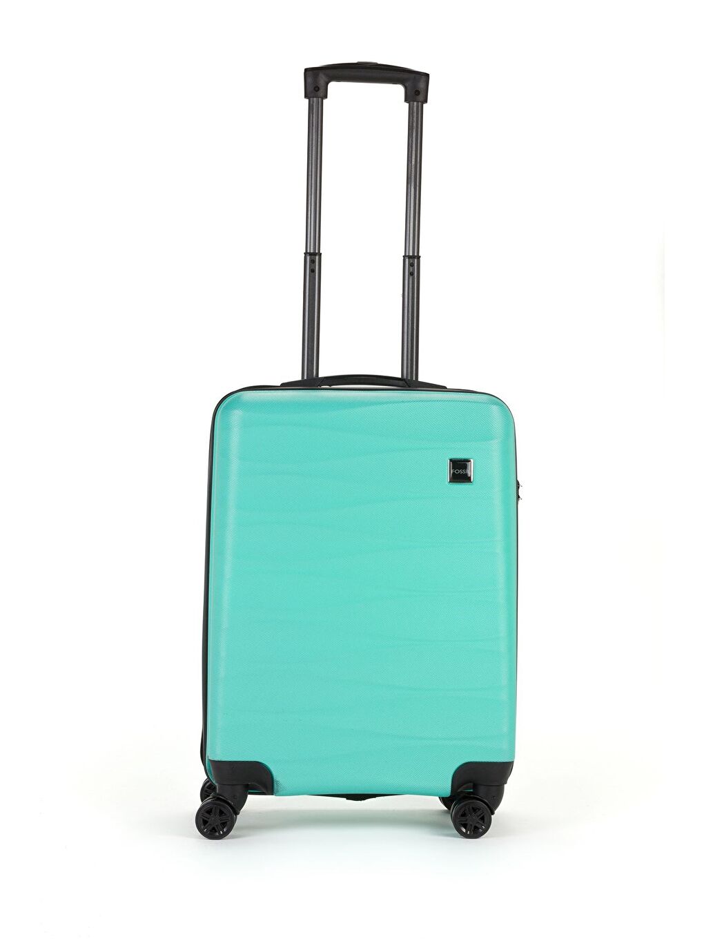 Turkuaz ABS Unisex Dalgalı 55cm Orta Boy Valiz FSL119