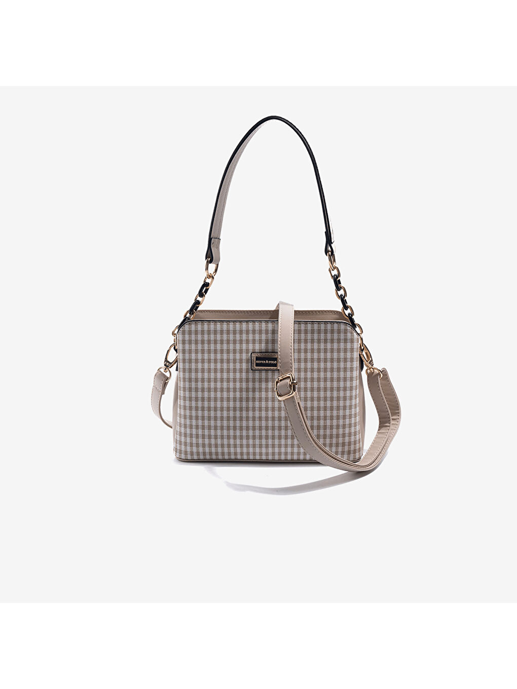 Kadın SP937-M191 SILVER POLO Omuz Çantası Kum Beji-Kum Beji-4