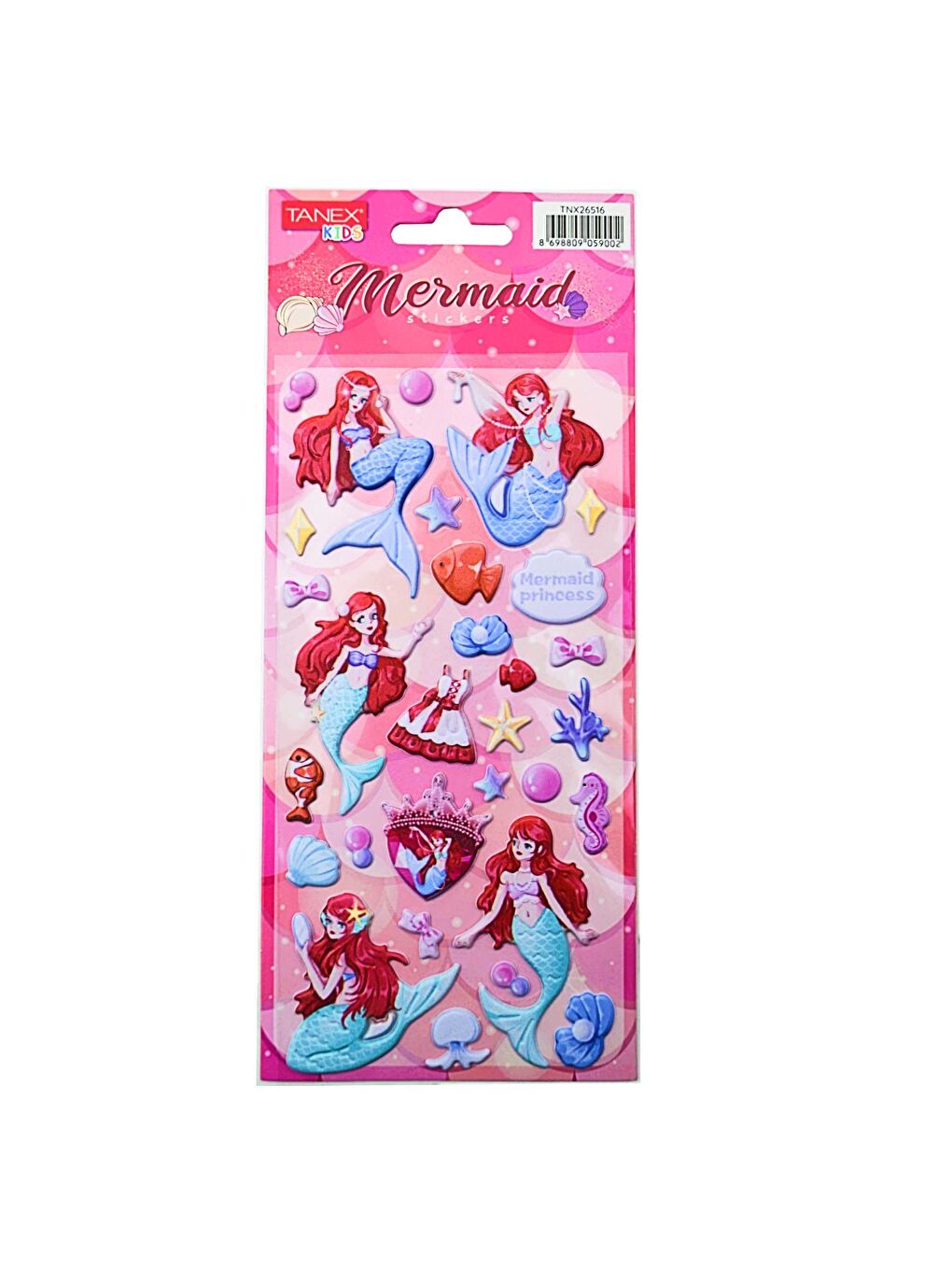 Kids Sticker Puffy Deniz Kızı Serisi 30 Parça (26516)