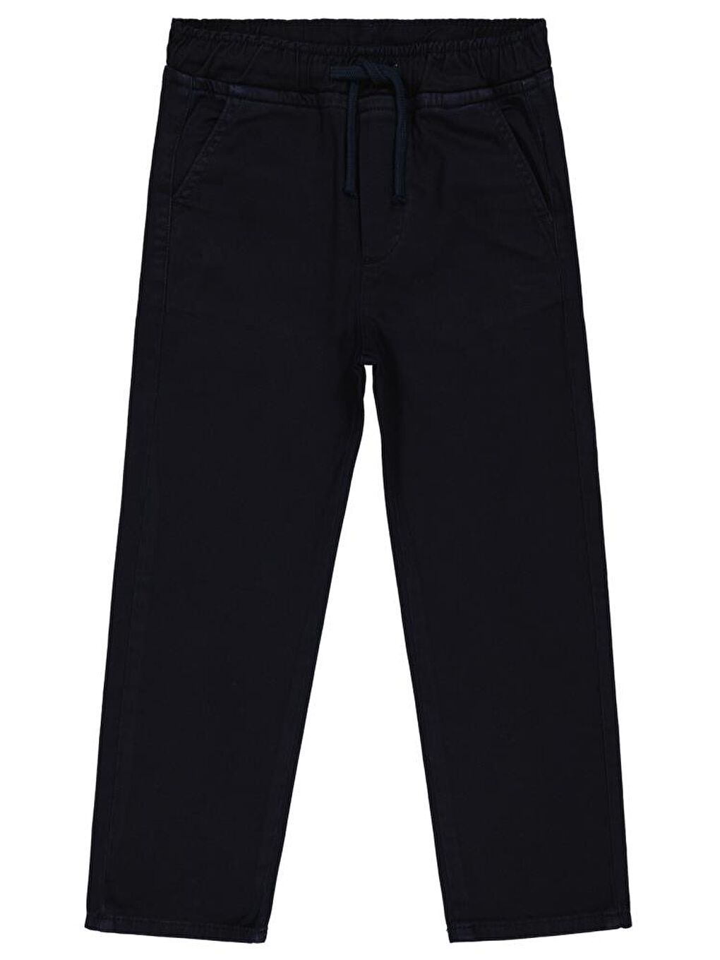 Boys Beli Lastikli Chinno 10-13 Yaş Pantolon - Lacivert 13-14 Yaş