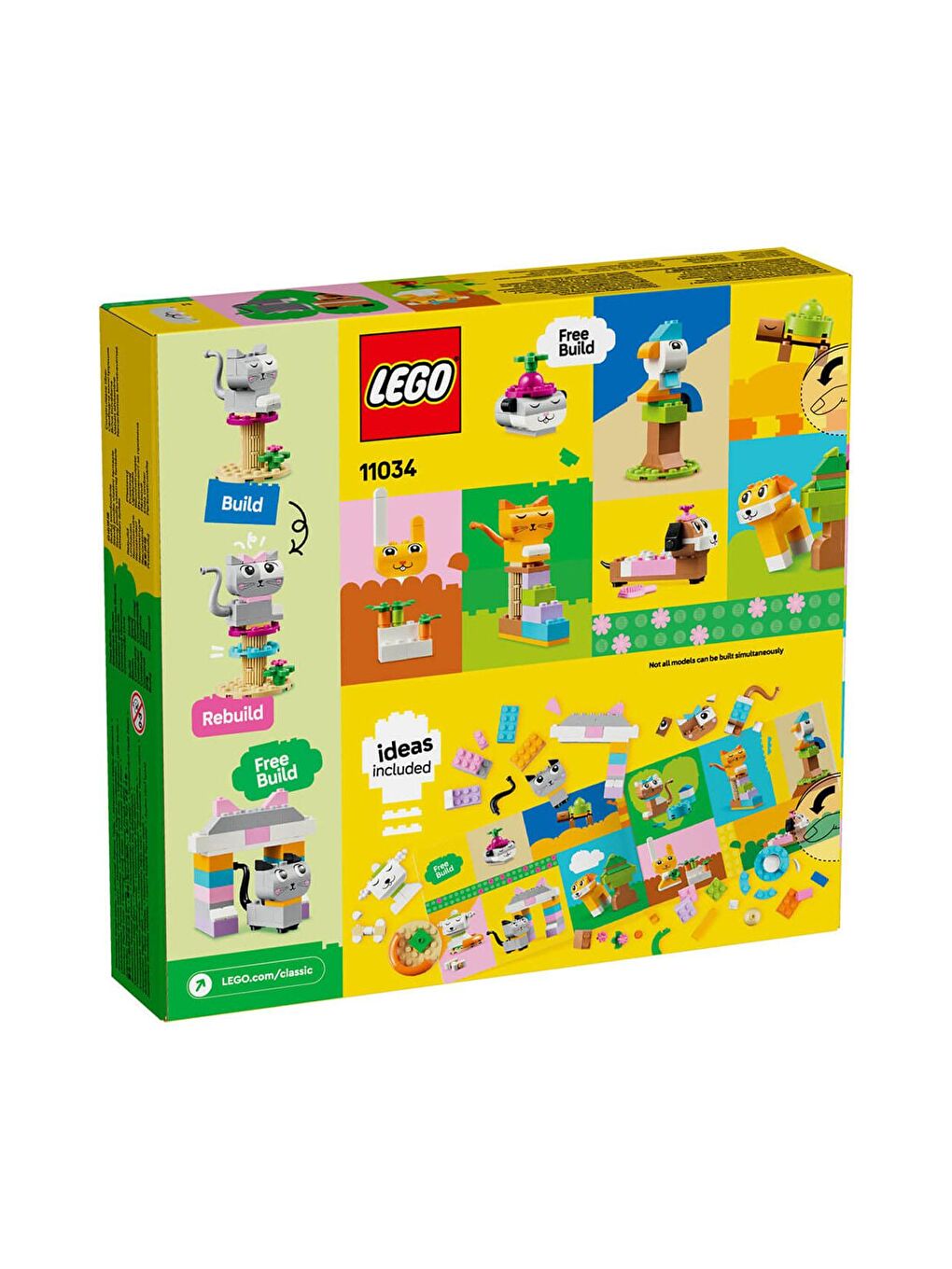 Lego Karışık Classic Yaratıcı Evcil Hayvanlar 11034 - 4