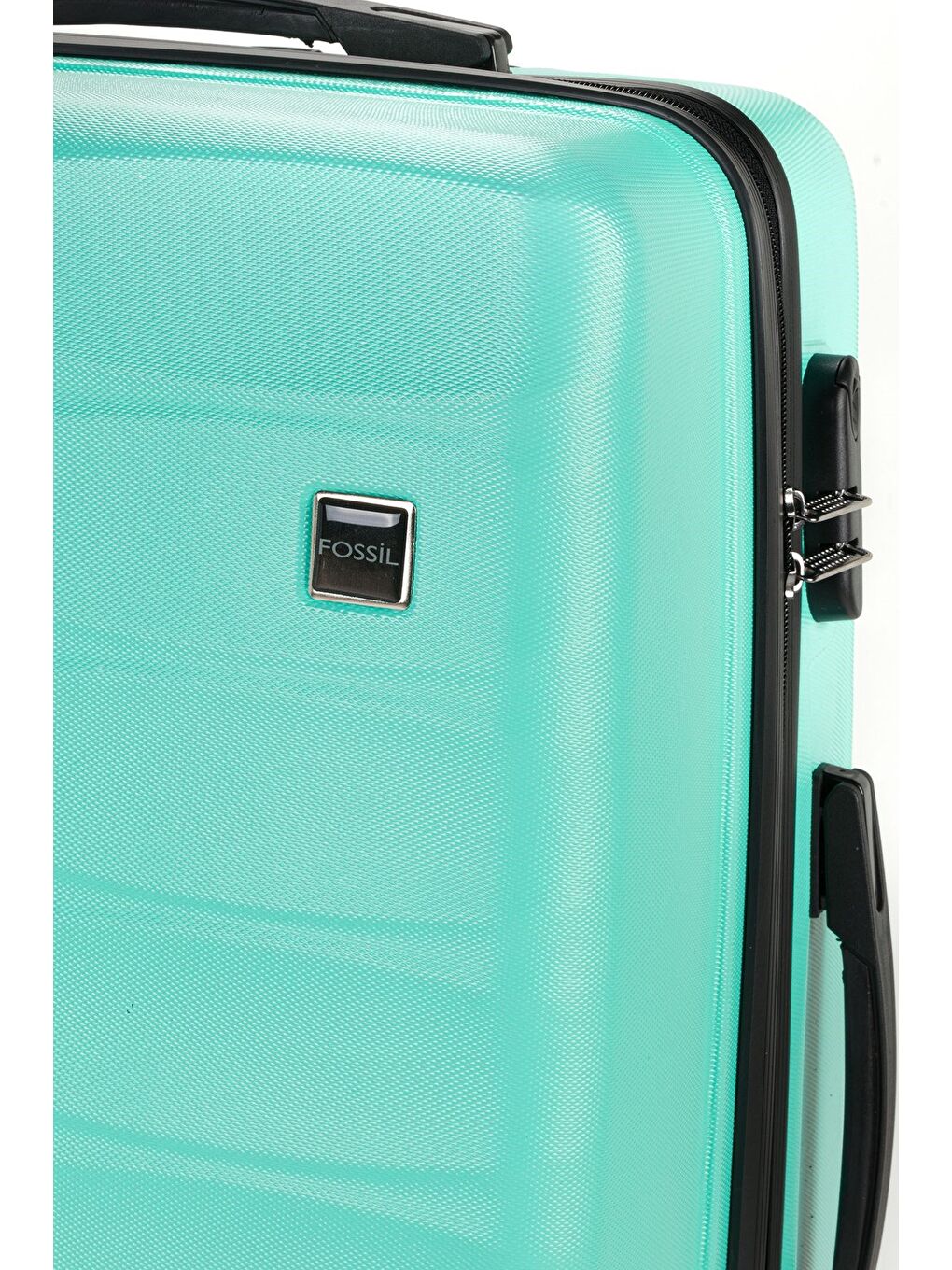 Turkuaz ABS Unisex Dalgalı 55cm Orta Boy Valiz FSL119-6