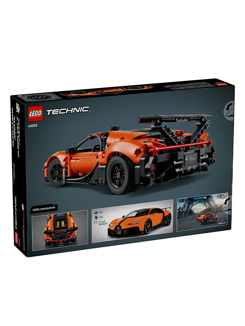 Technic Bugatti Chiron Pur Sport Hiper Araba 42222-6