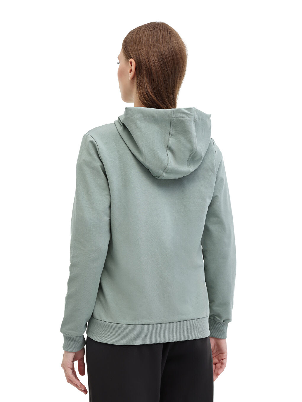 Yeşil WB SN77 5PR Mint Kadın Eşofman Üstü-1