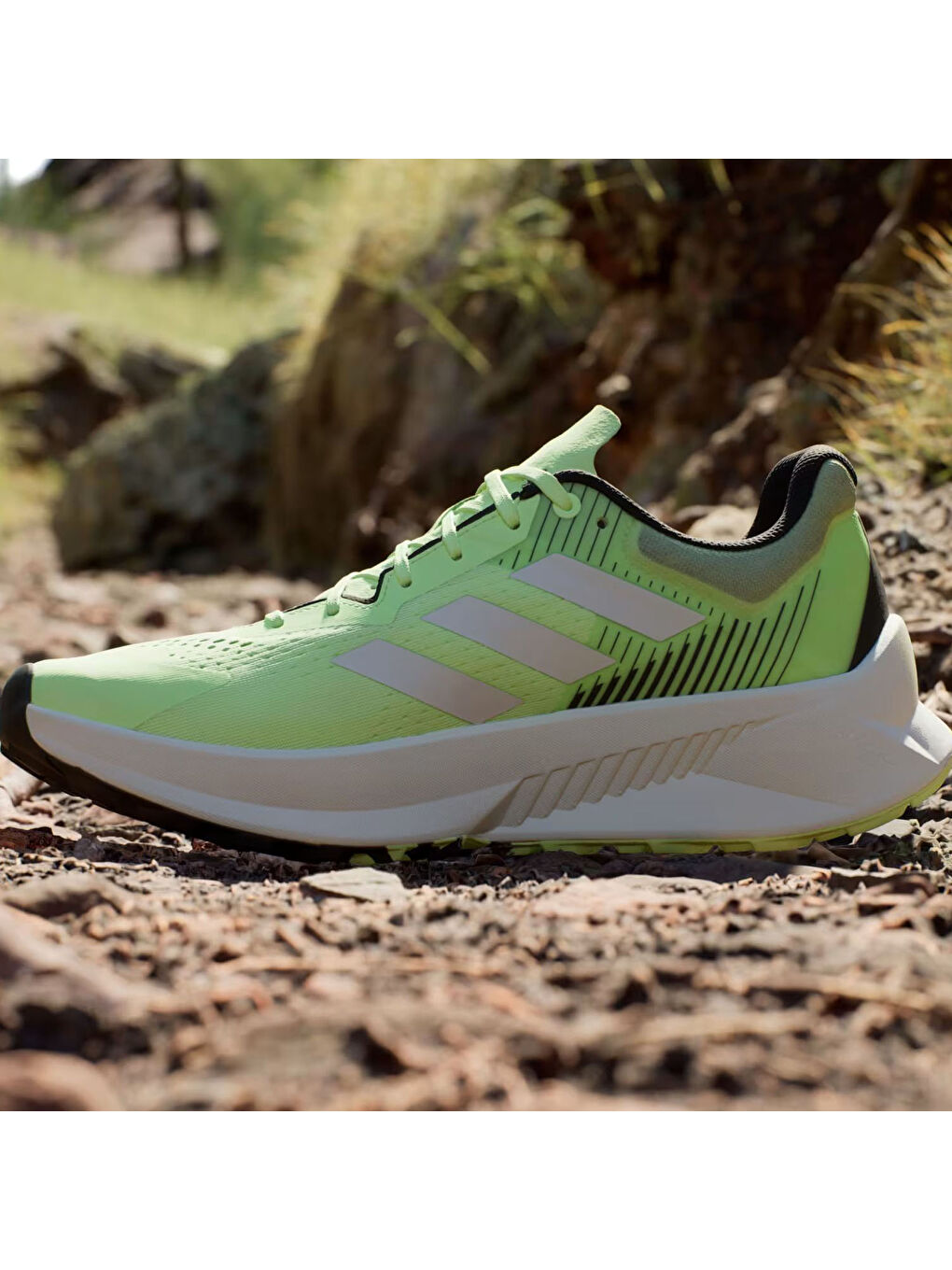 Terrex Soulstride F Erkek Yeşil Outdoor Ayakkabı-1