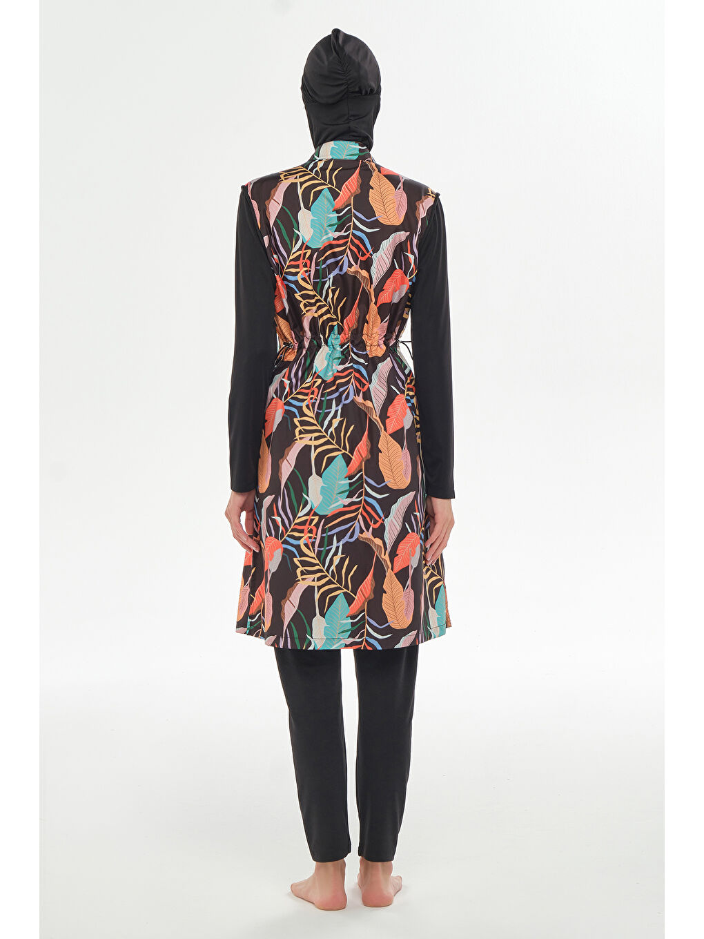 Tam Kapalı Tesettür Mayo 3302 Siyah-4