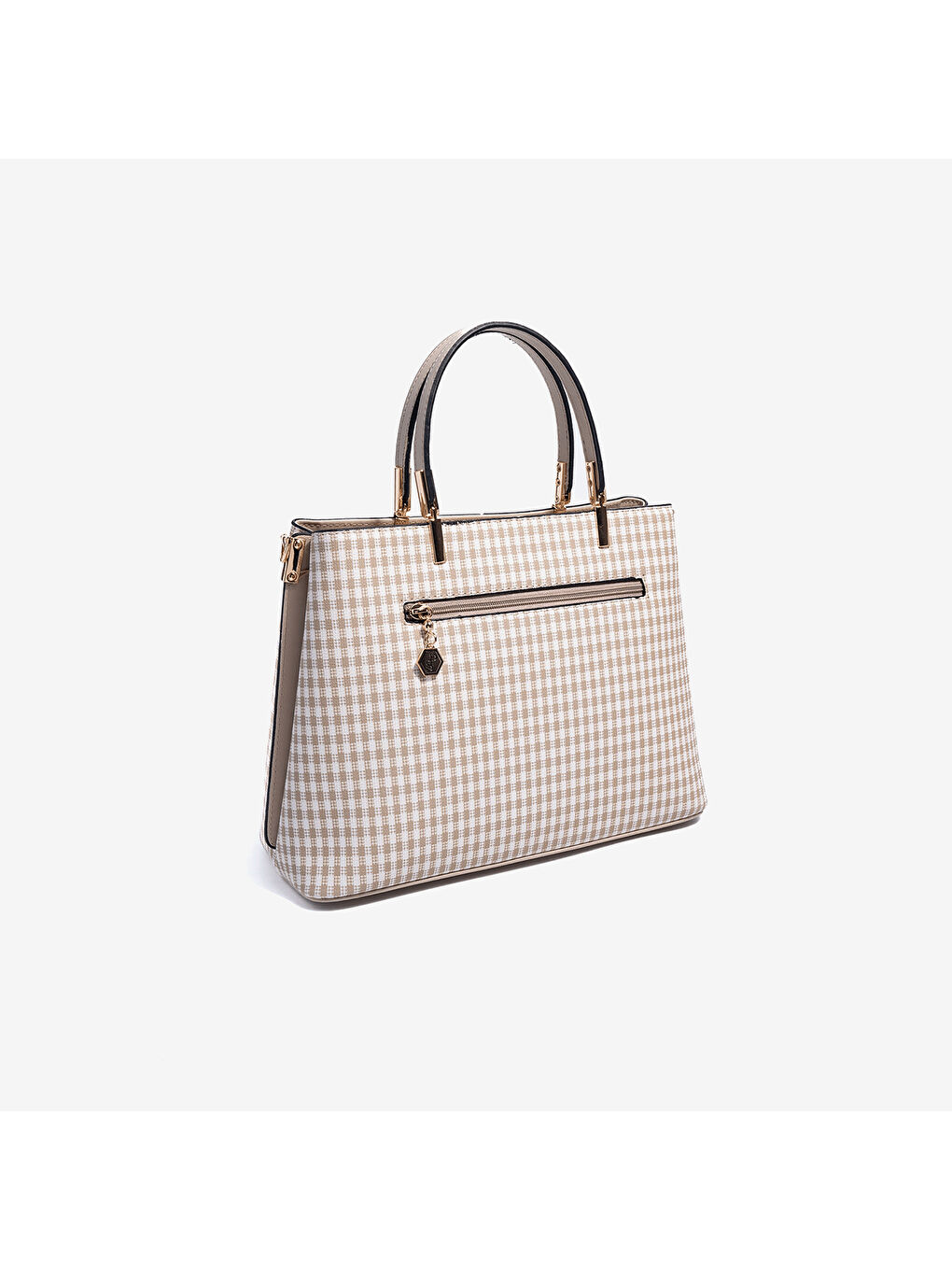 Kadın SP924-M191 SILVER POLO El Çantası Kum Beji-Kum Beji-3