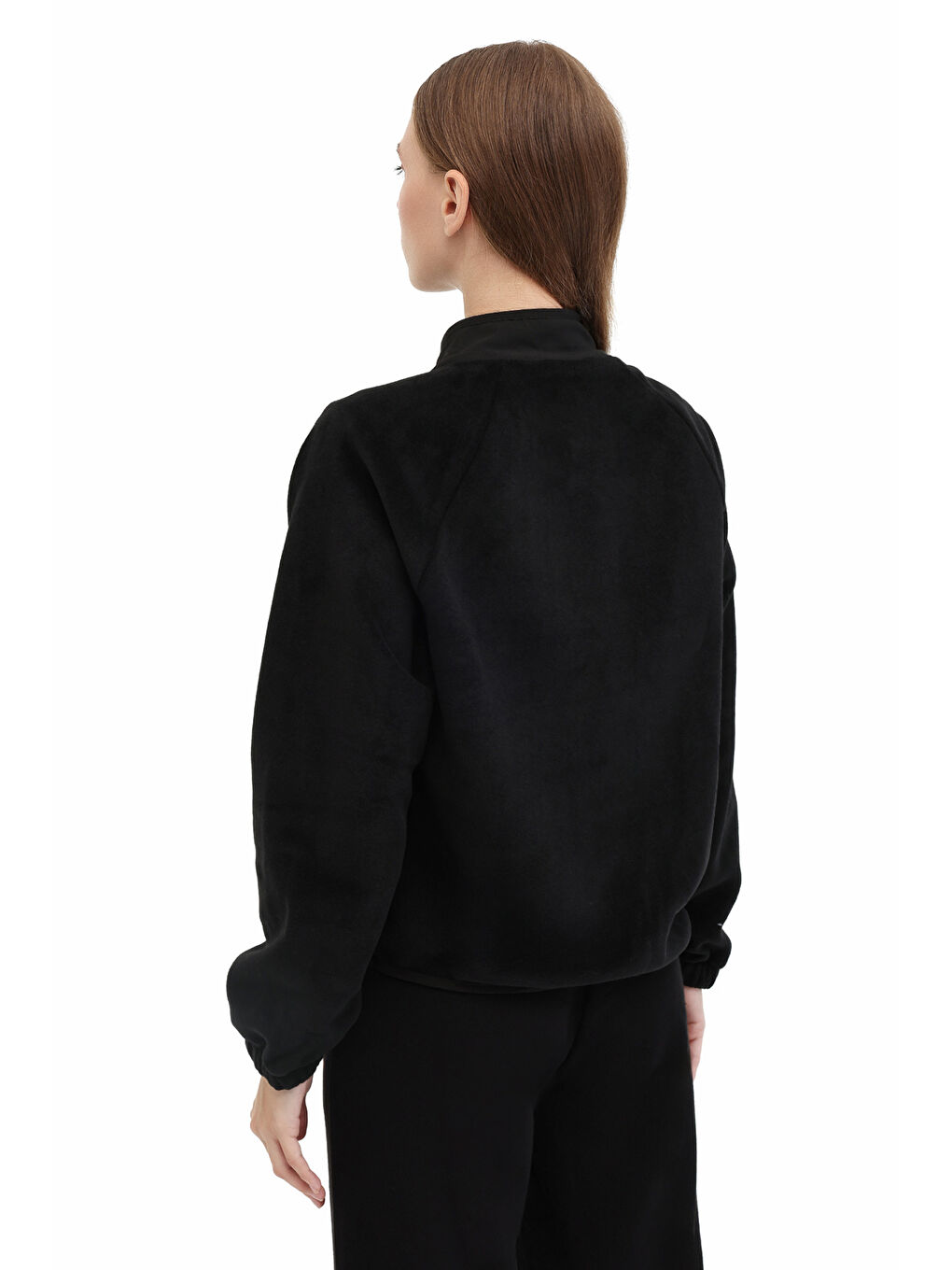 WL 7NAM V24FD3406-S18 5PR Siyah Kadın Polar-1