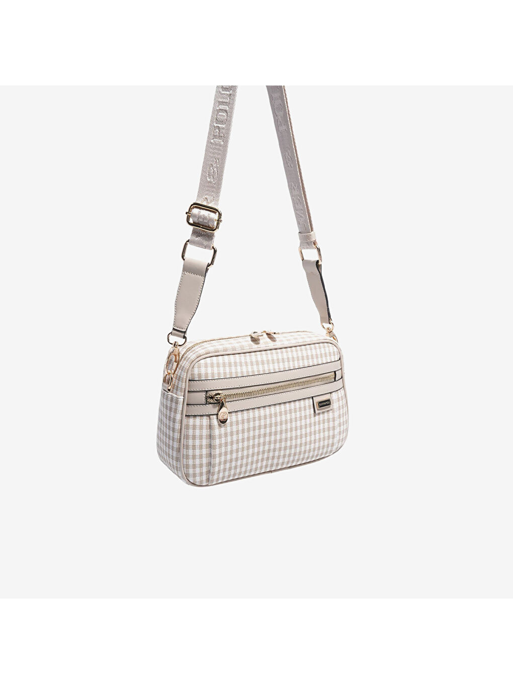 Kadın SP1280-M191 SILVER POLO Çapraz Çanta Kum Beji-Kum Beji-1