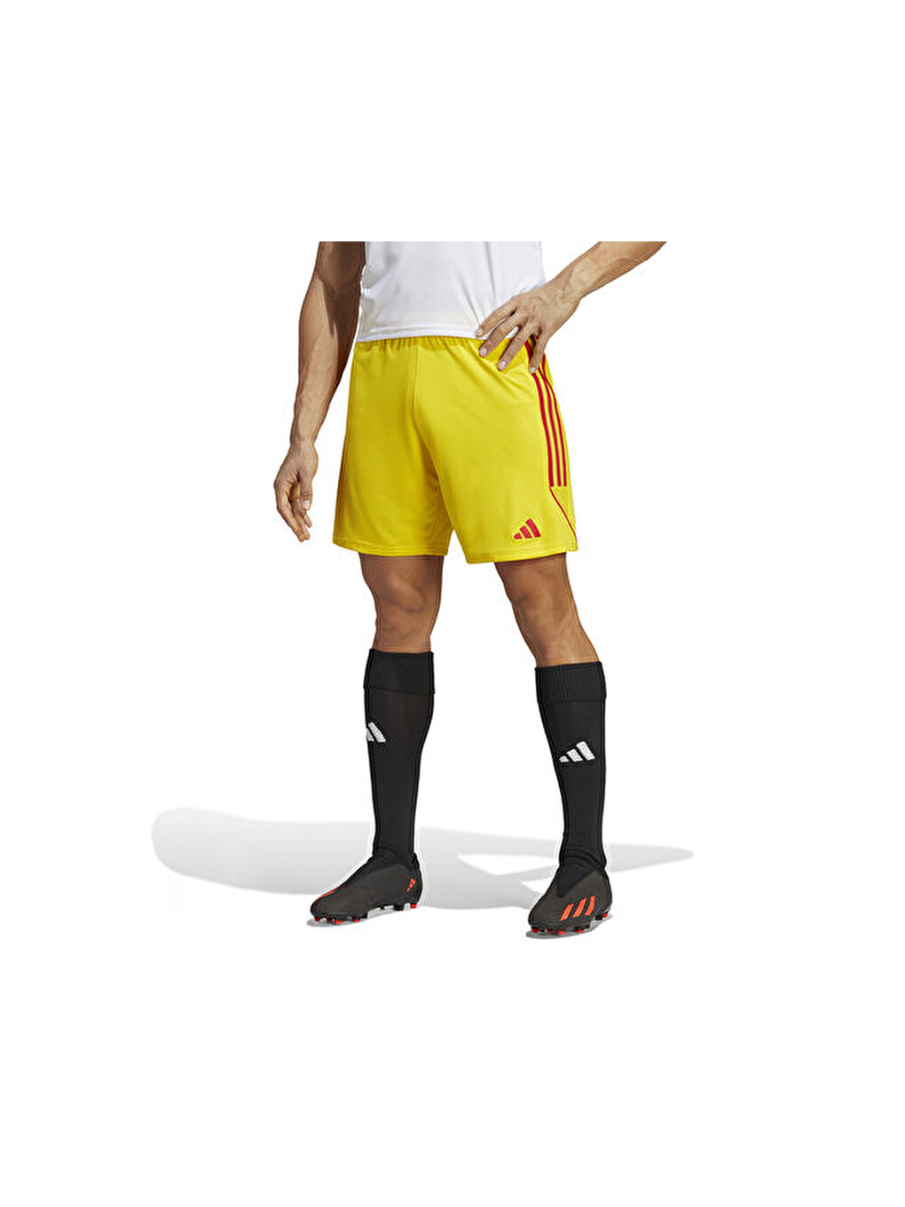 Tiro 23 Sho Erkek Futbol Antrenman Şortu Ib8091 Sarı-1