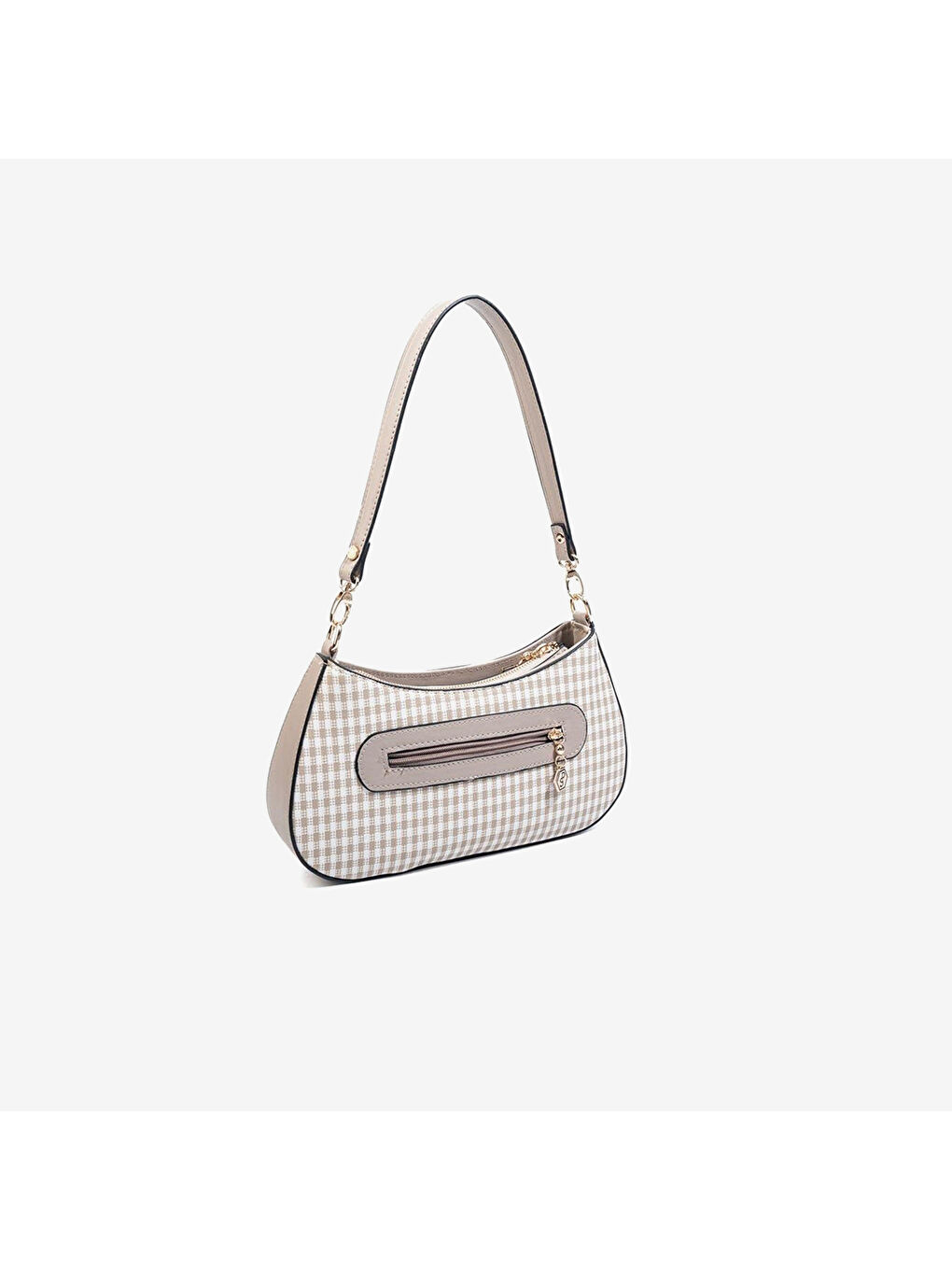 Kadın SP1251-M191 SILVER POLO Omuz Çantası Kum Beji-Kum Beji-3