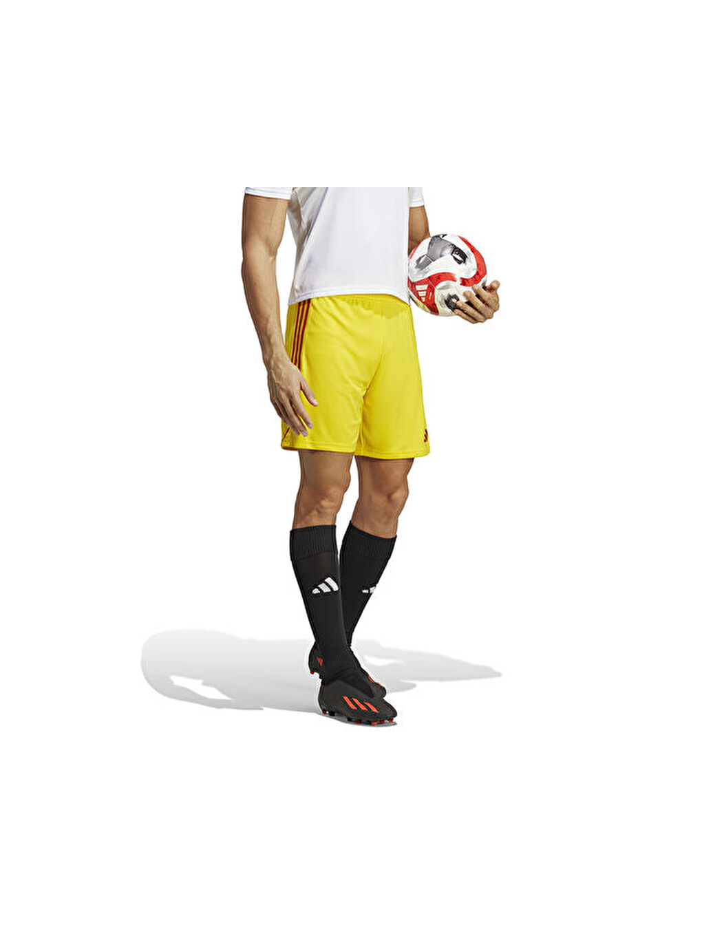 Tiro 23 Sho Erkek Futbol Antrenman Şortu Ib8091 Sarı-3