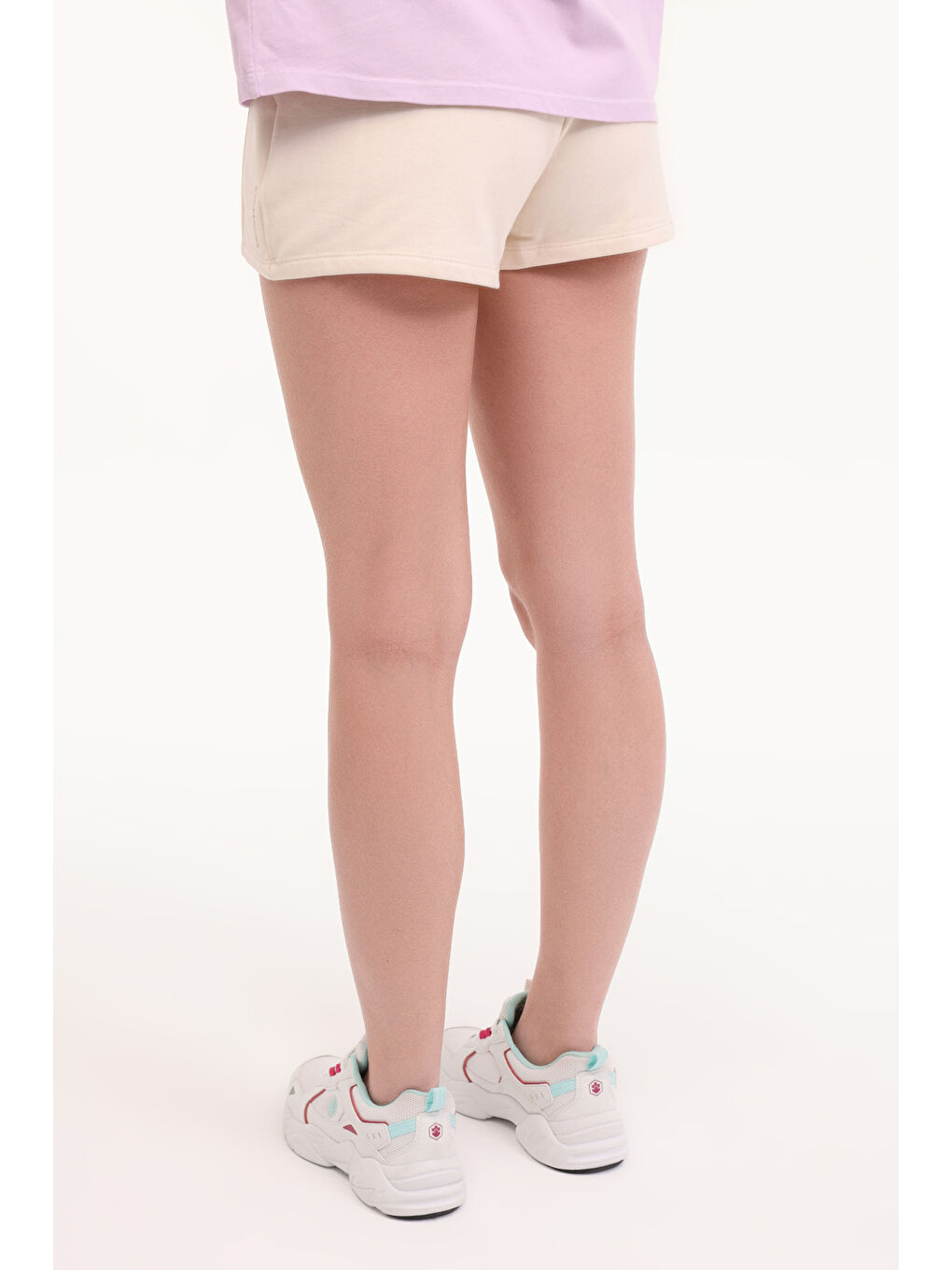 WL MONA 20BKK26 5FX Bej Kadın Şort-2