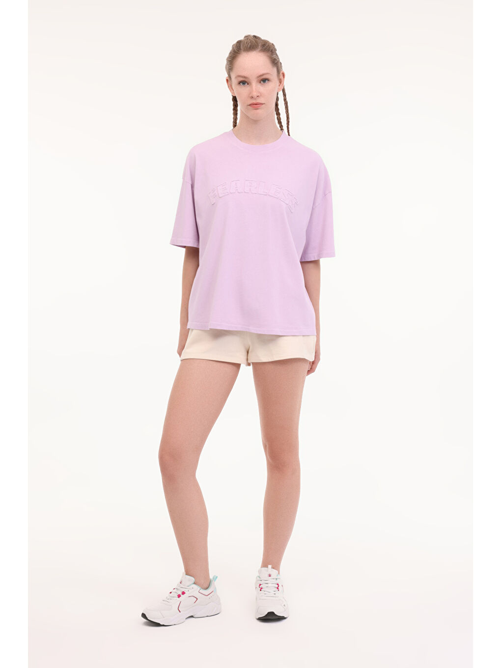 WL MONA 20BKK26 5FX Bej Kadın Şort-4