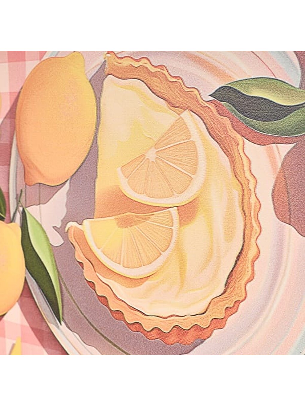 Karışık Deco Lemon Tarte Duvar Panosu - Renkli - 30x40 cm-5