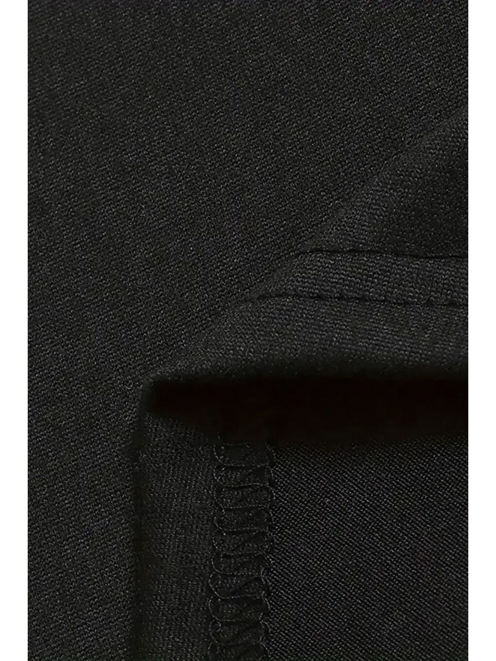 Siyah Kadın Baskılı Crop Tişört - Cherry Desenli, Yazlık Kısa Kollu Bluz-3