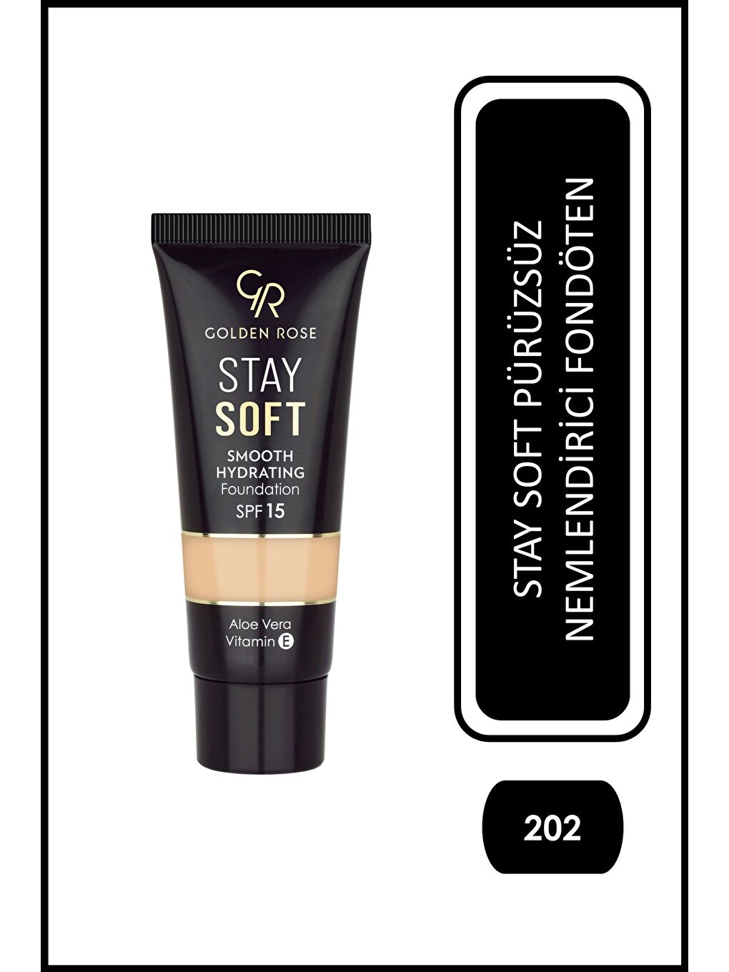 Stay Soft Smooth Hydrating Foundation - 202 - Nemlendirici Fondöten
